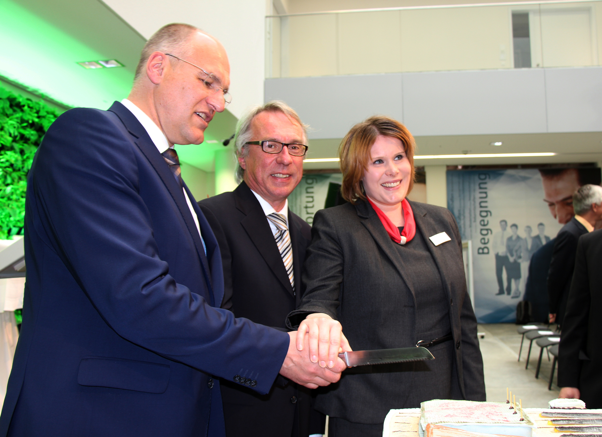 Wiederöffnung der SSKA Geschäftsstelle in Friedberg. Foto: B4B SCHWABE