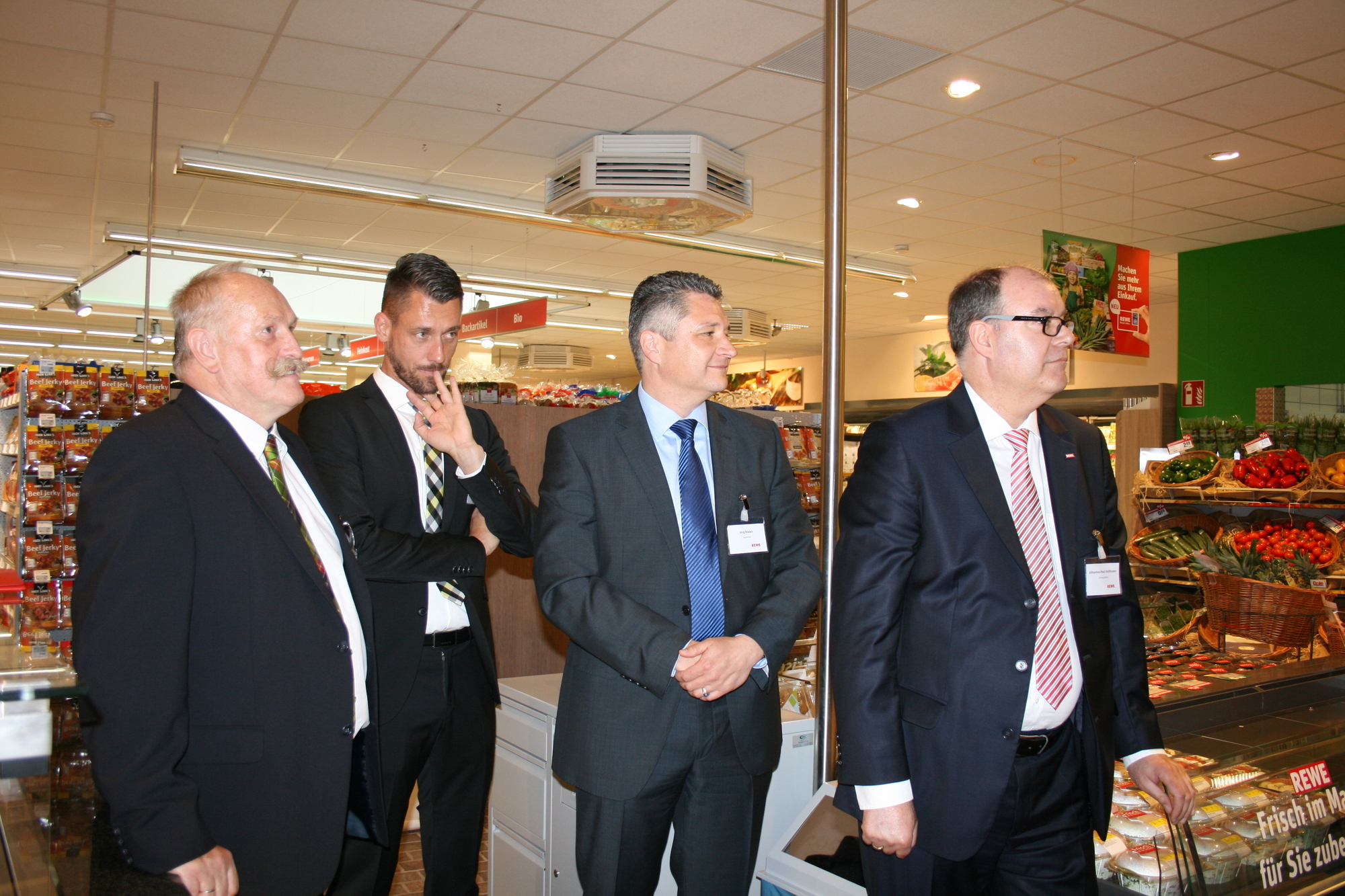 So sieht der neue REWE CITY in der Maxstraße von innen aus. Foto: B4B SCHWABEN