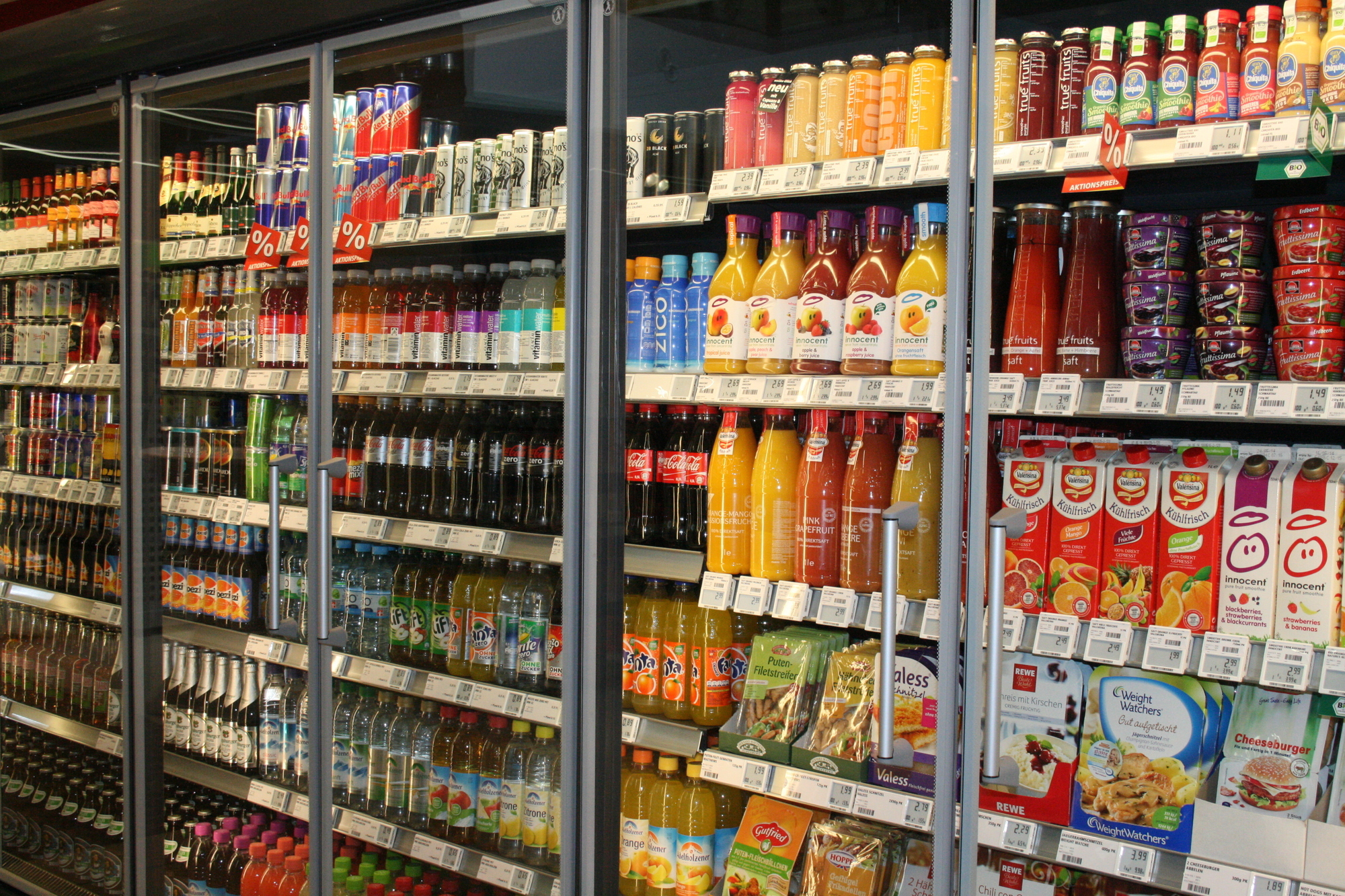So sieht der neue REWE CITY in der Maxstraße von innen aus. Foto: B4B SCHWABEN