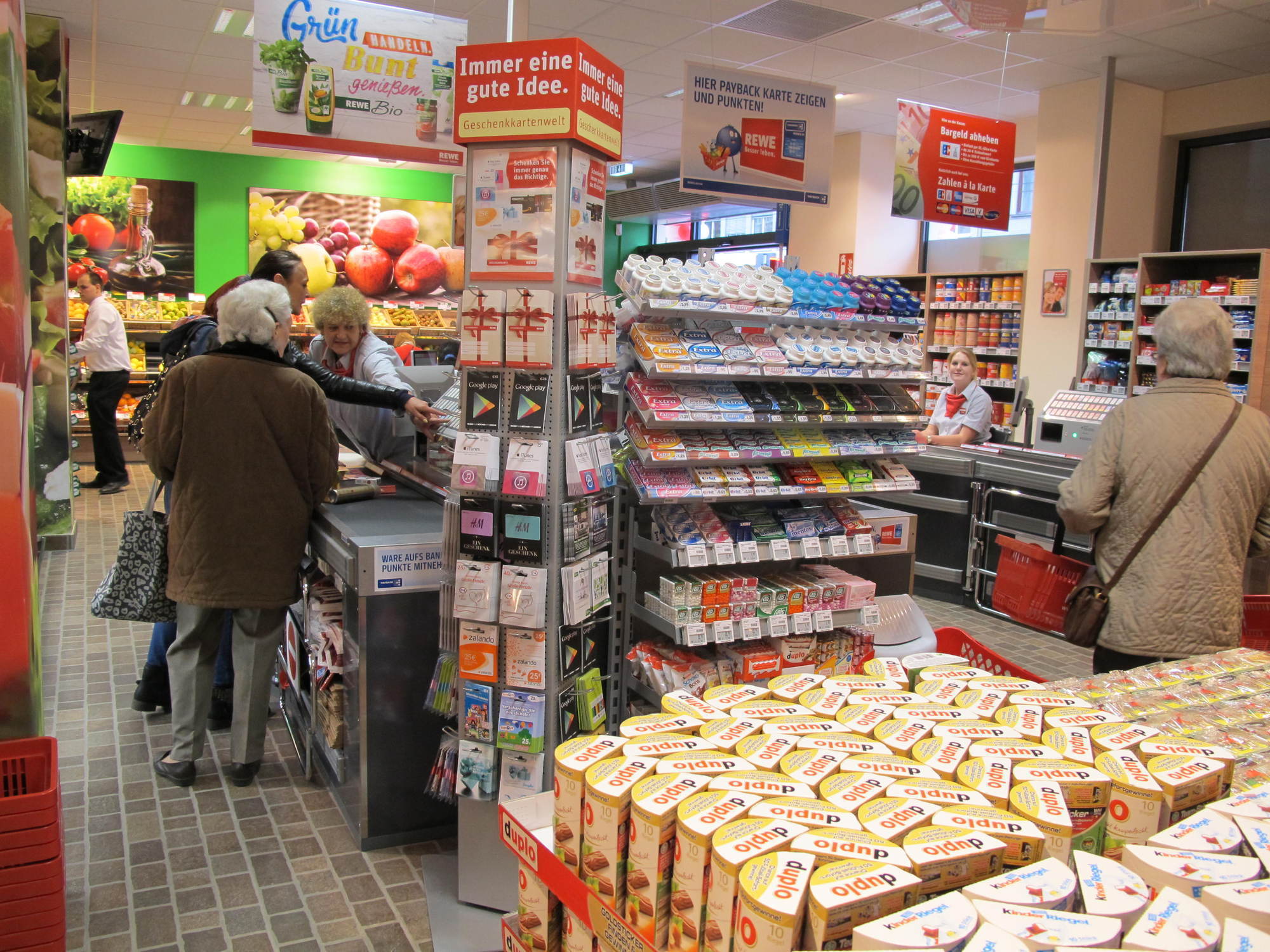 Der neue REWE CITY wird von den Kunden sehr gut angenommen. Foto: B4B SCHWABEN