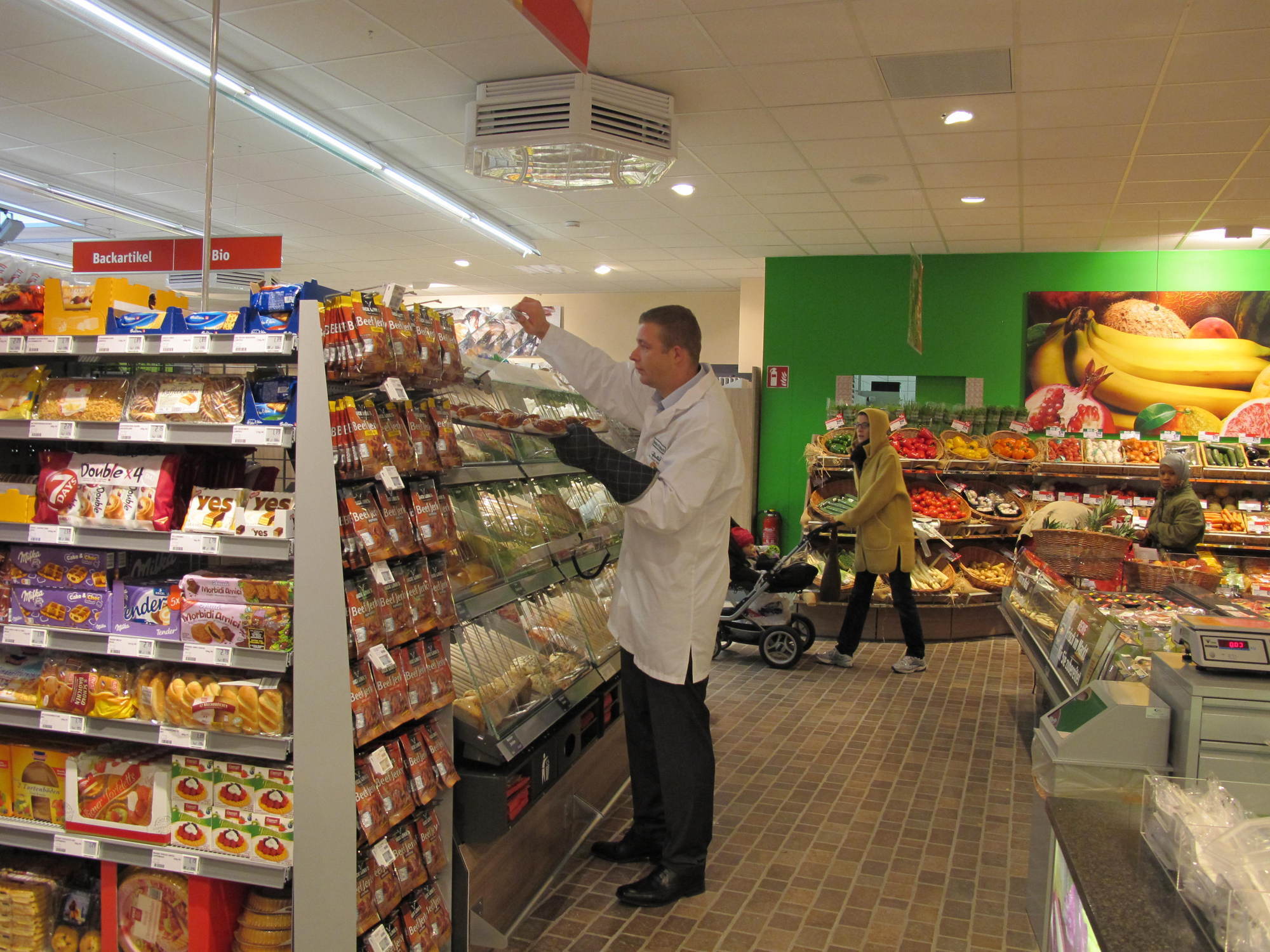 Der neue REWE CITY wird von den Kunden sehr gut angenommen. Foto: B4B SCHWABEN