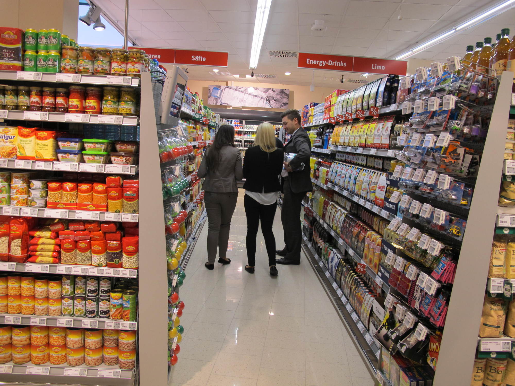 Der neue REWE CITY wird von den Kunden sehr gut angenommen. Foto: B4B SCHWABEN