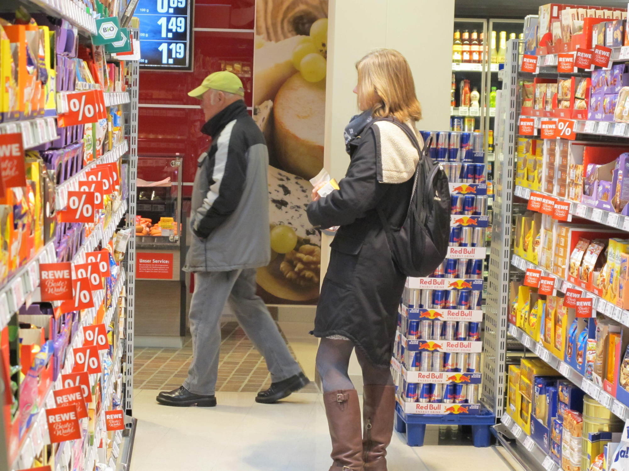 Der neue REWE CITY wird von den Kunden sehr gut angenommen. Foto: B4B SCHWABEN