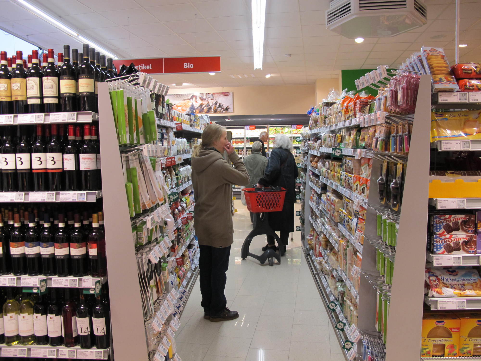 Der neue REWE CITY wird von den Kunden sehr gut angenommen. Foto: B4B SCHWABEN