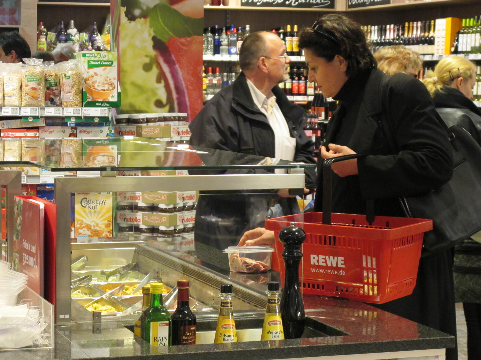 Der neue REWE CITY wird von den Kunden sehr gut angenommen. Foto: B4B SCHWABEN