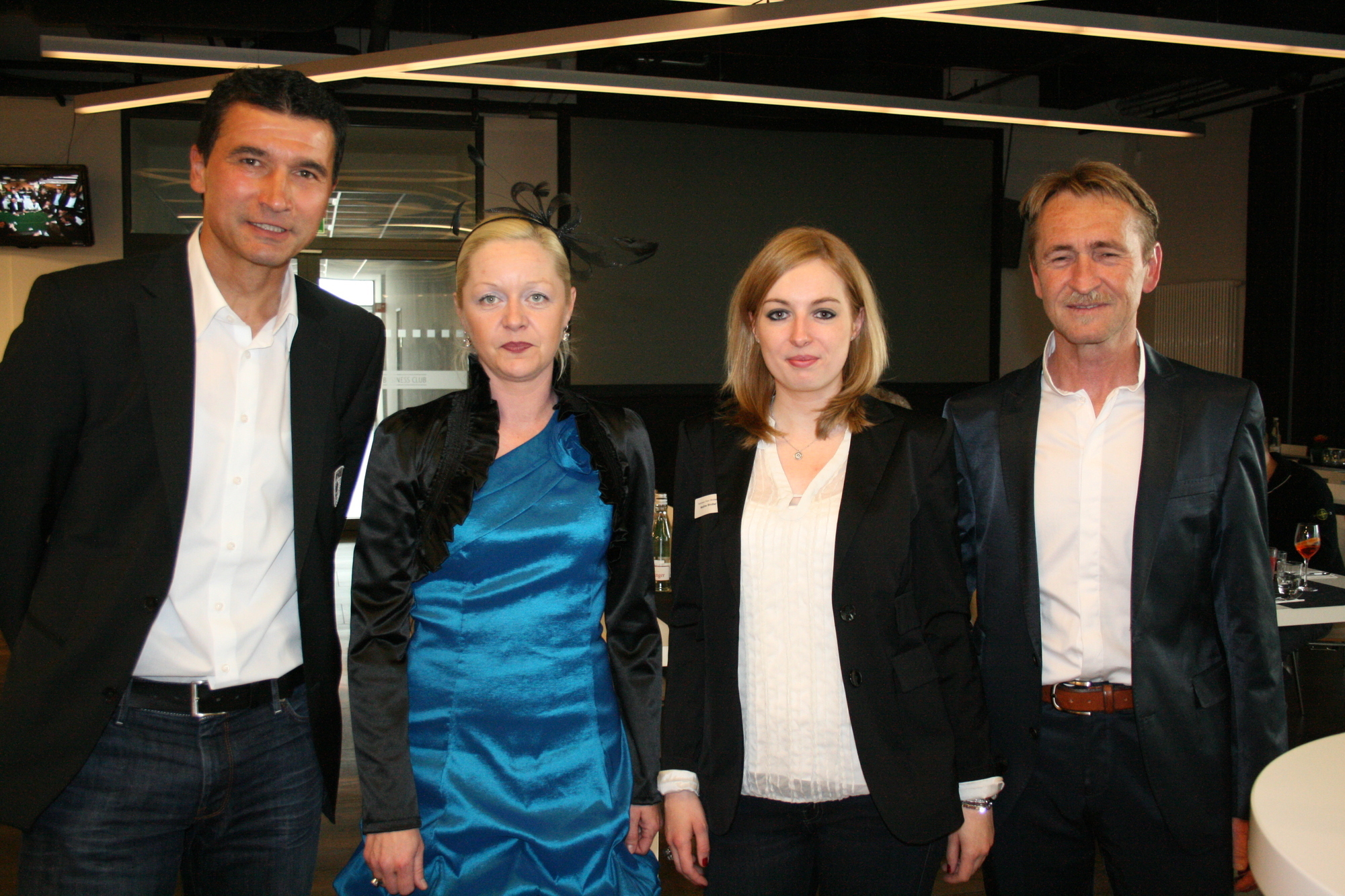 Die Spieler des FC Augsburg trafen sich mit Freunden und Sponsoren bei der Casino Night in der SGL arena. Foto: B4B SCHWABEN