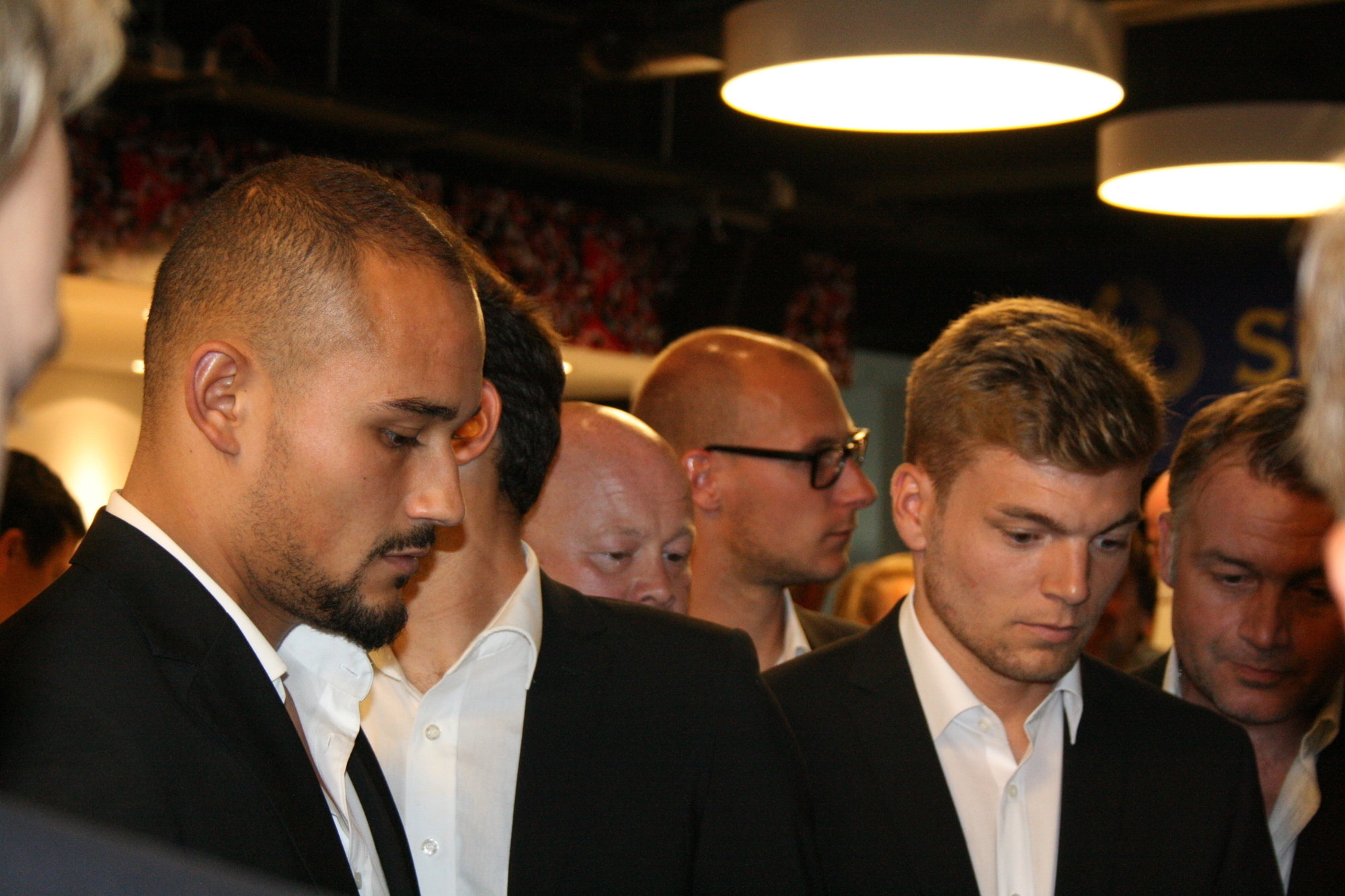 Die Spieler des FC Augsburg trafen sich mit Freunden und Sponsoren bei der Casino Night in der SGL arena. Foto: B4B SCHWABEN
