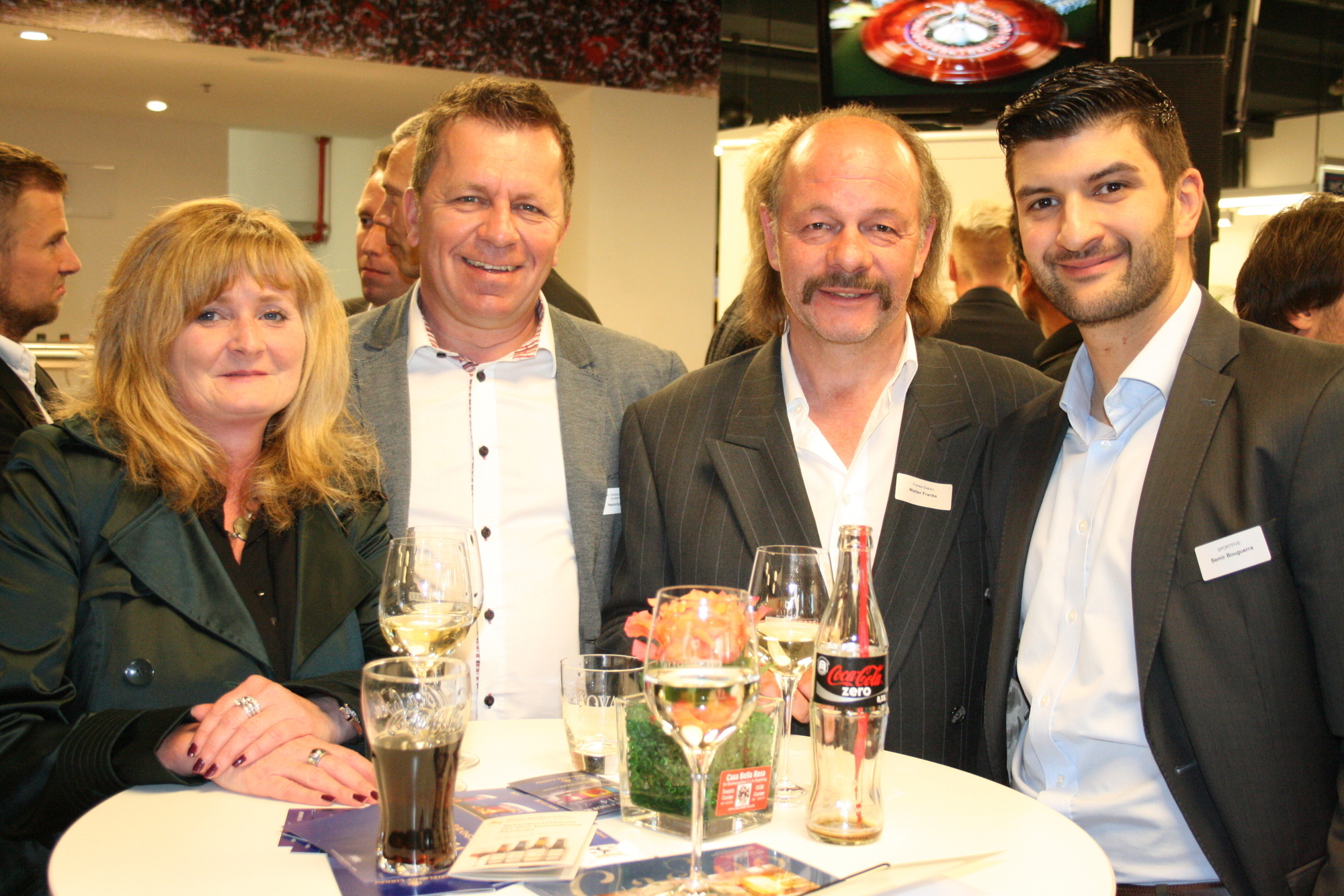 Die Spieler des FC Augsburg trafen sich mit Freunden und Sponsoren bei der Casino Night in der SGL arena. Foto: B4B SCHWABEN