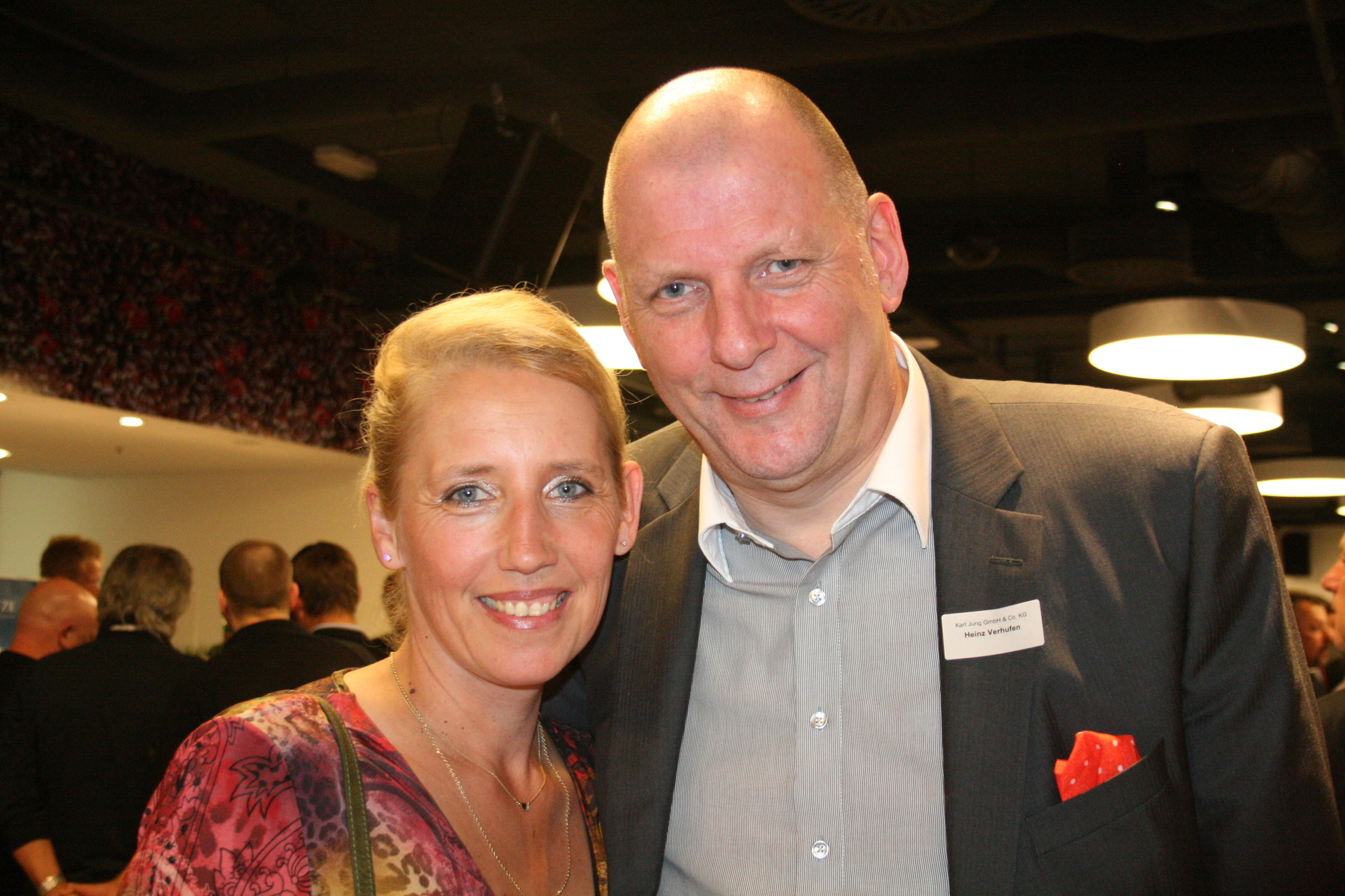 Die Spieler des FC Augsburg trafen sich mit Freunden und Sponsoren bei der Casino Night in der SGL arena. Foto: B4B SCHWABEN