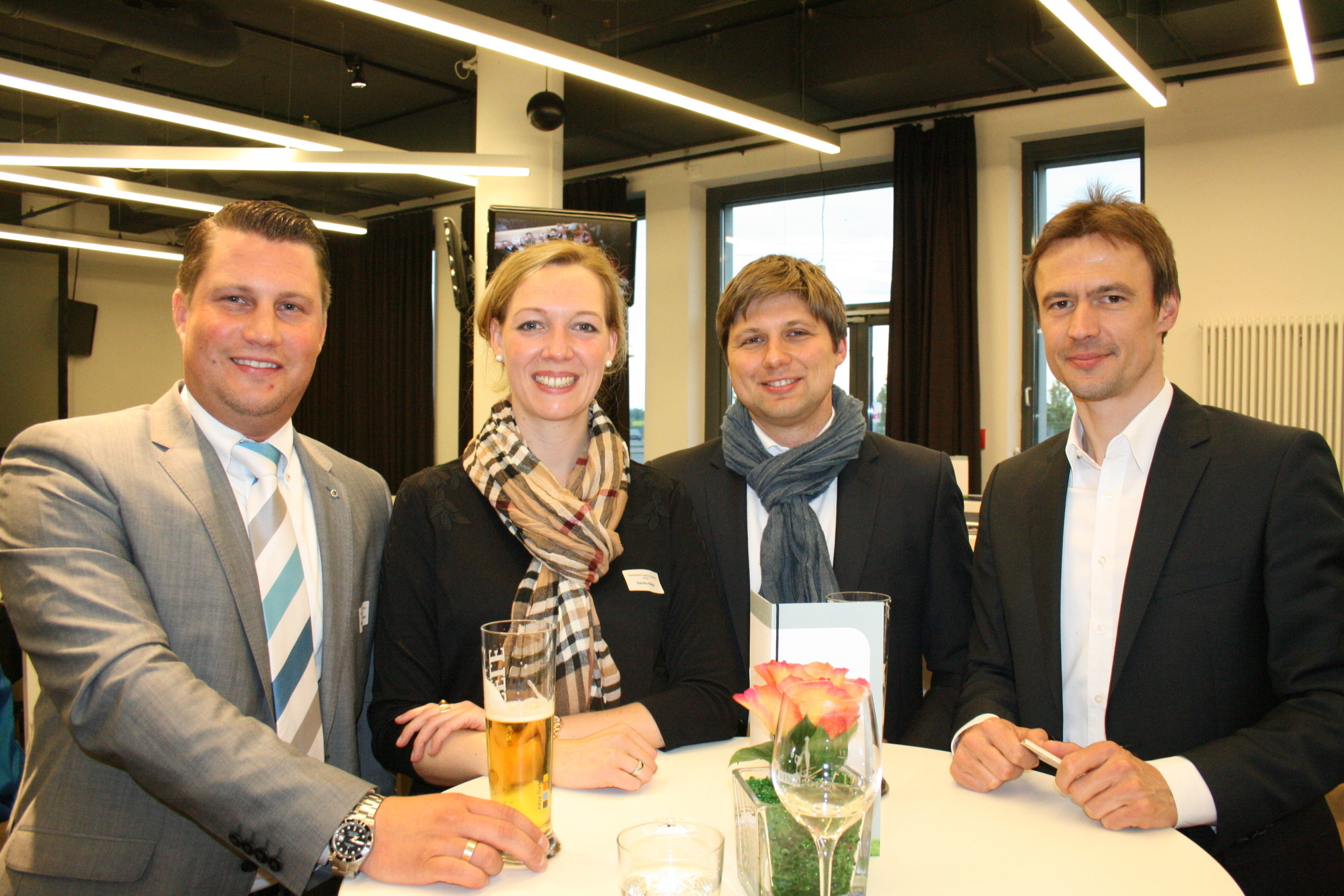 Die Spieler des FC Augsburg trafen sich mit Freunden und Sponsoren bei der Casino Night in der SGL arena. Foto: B4B SCHWABEN