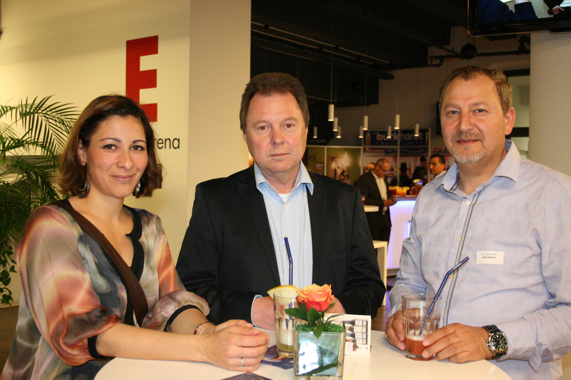 Die Spieler des FC Augsburg trafen sich mit Freunden und Sponsoren bei der Casino Night in der SGL arena. Foto: B4B SCHWABEN