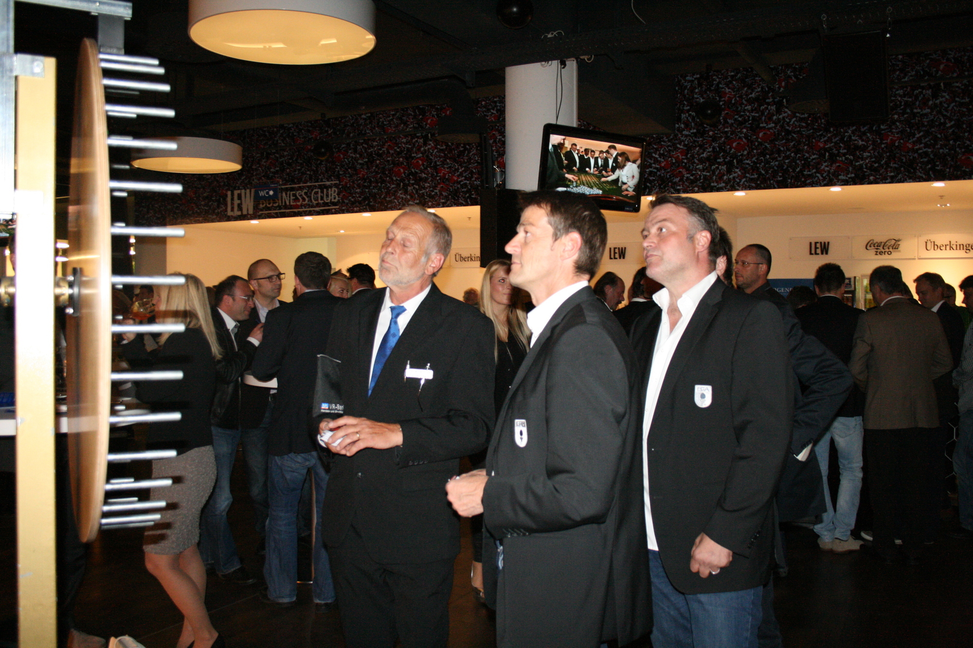 Die Spieler des FC Augsburg trafen sich mit Freunden und Sponsoren bei der Casino Night in der SGL arena. Foto: B4B SCHWABEN