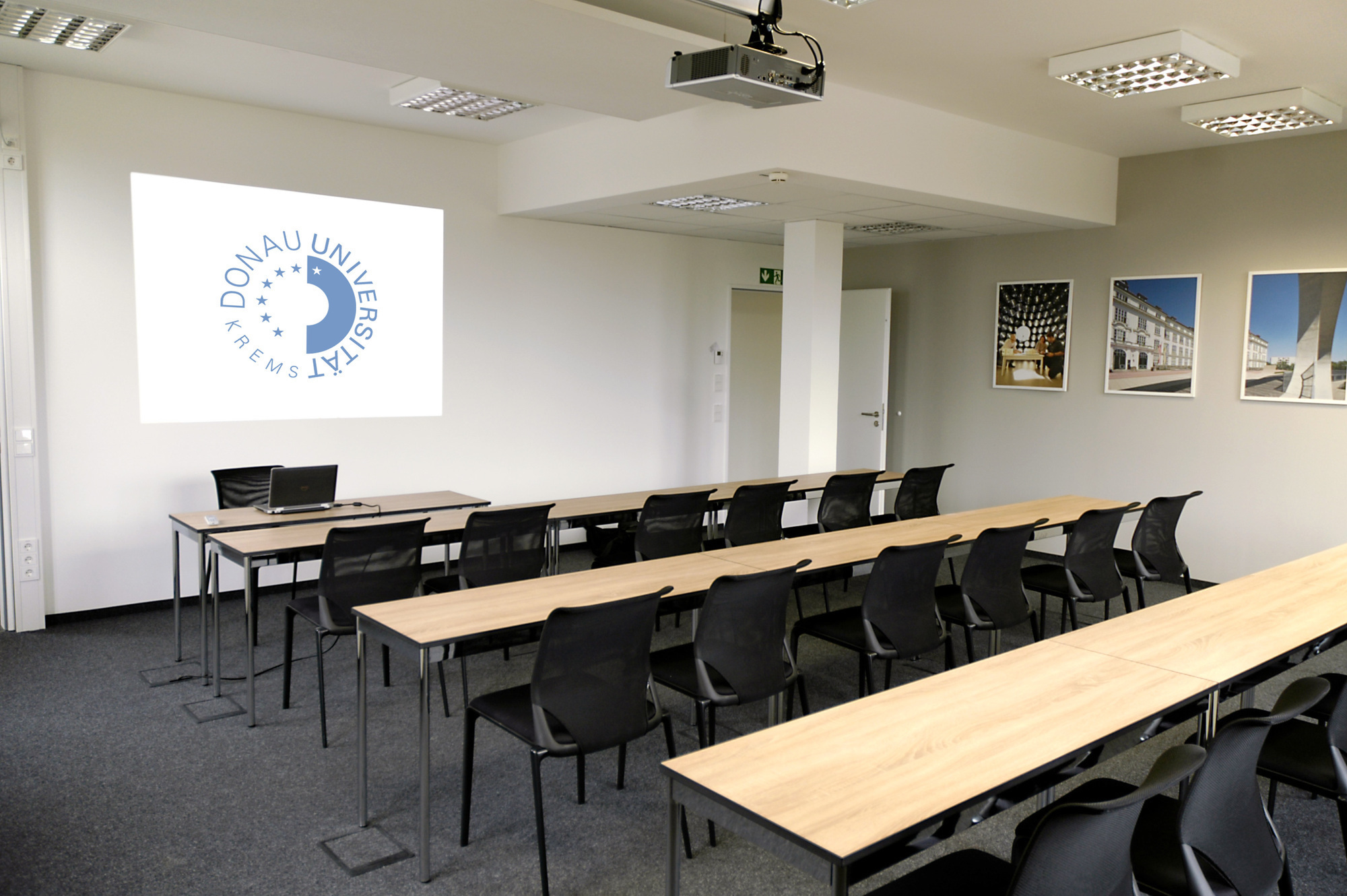 Bildergalerie der Donau-Universität Krems. Foto: Donau-Uni-Krems