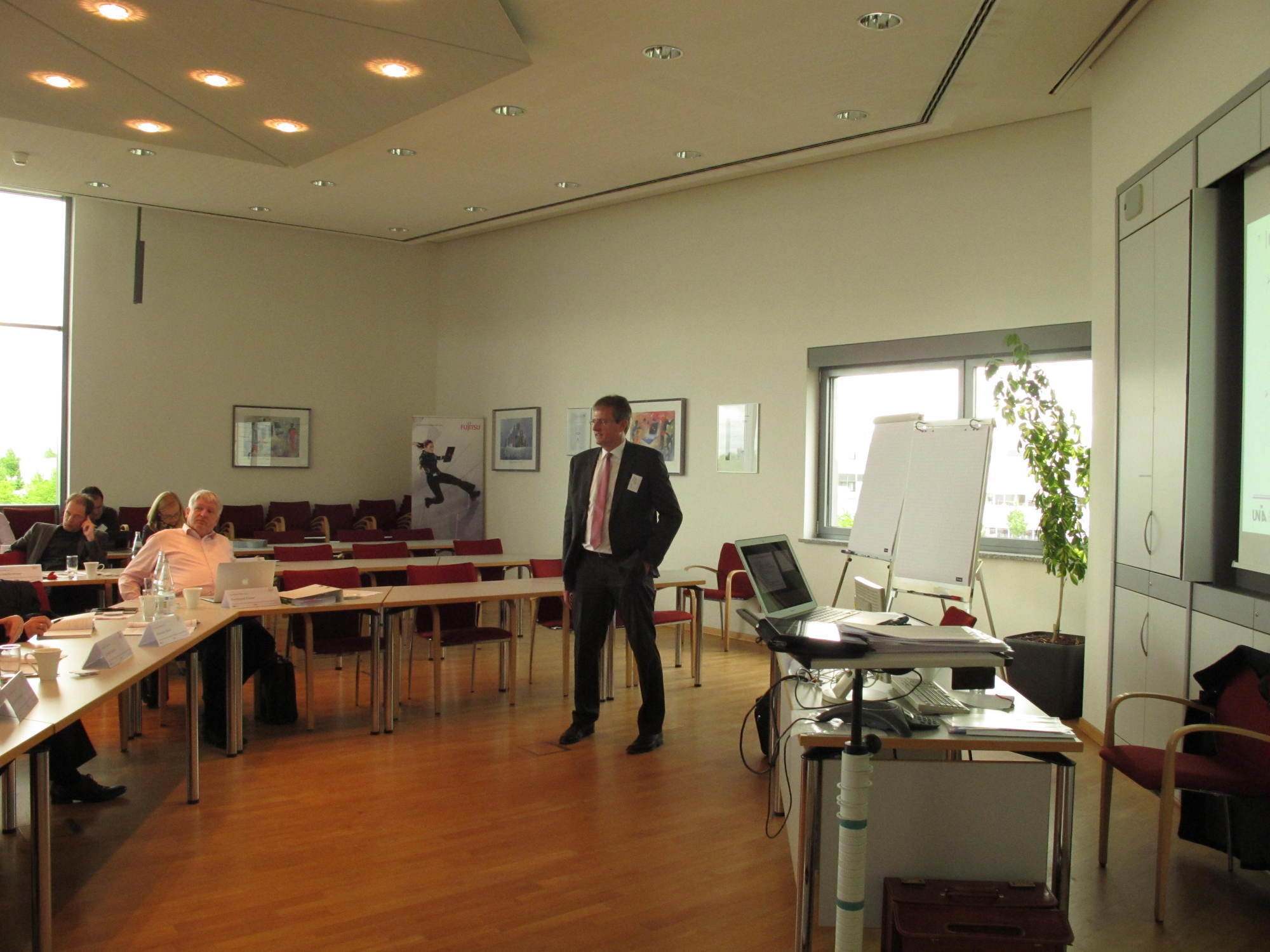 Das Zentrum für Weiterbildung und Wissenstransfer (ZWW) organisierte den Company Campus Day bei Fujitsu. Foto: B4B SCHWABEN