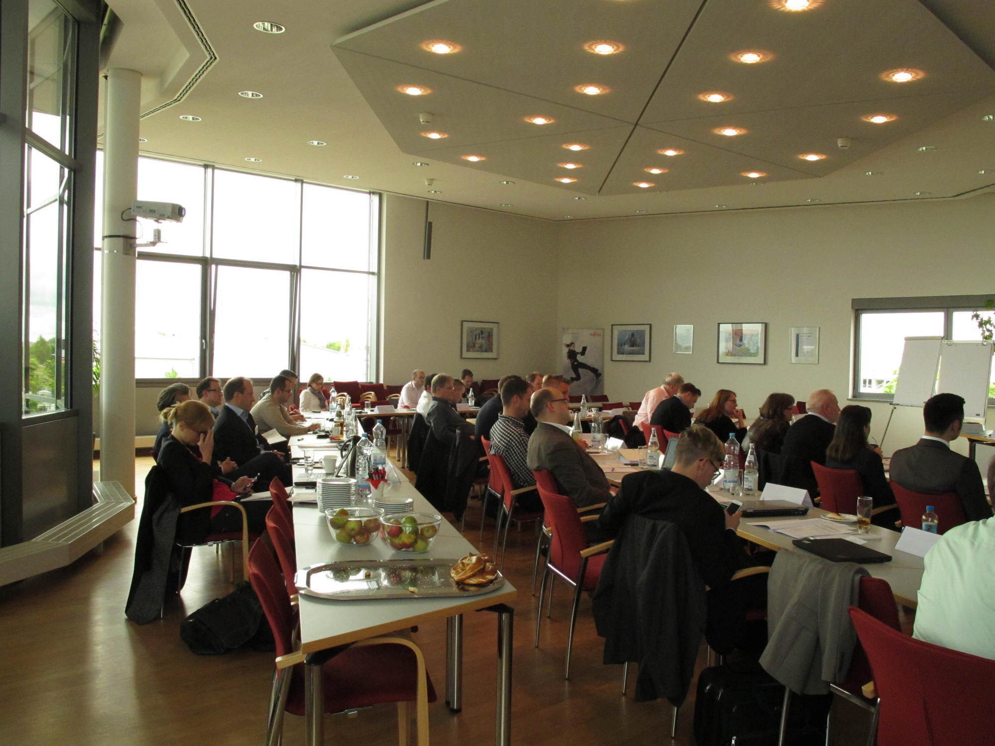 Das Zentrum für Weiterbildung und Wissenstransfer (ZWW) organisierte den Company Campus Day bei Fujitsu. Foto: B4B SCHWABEN