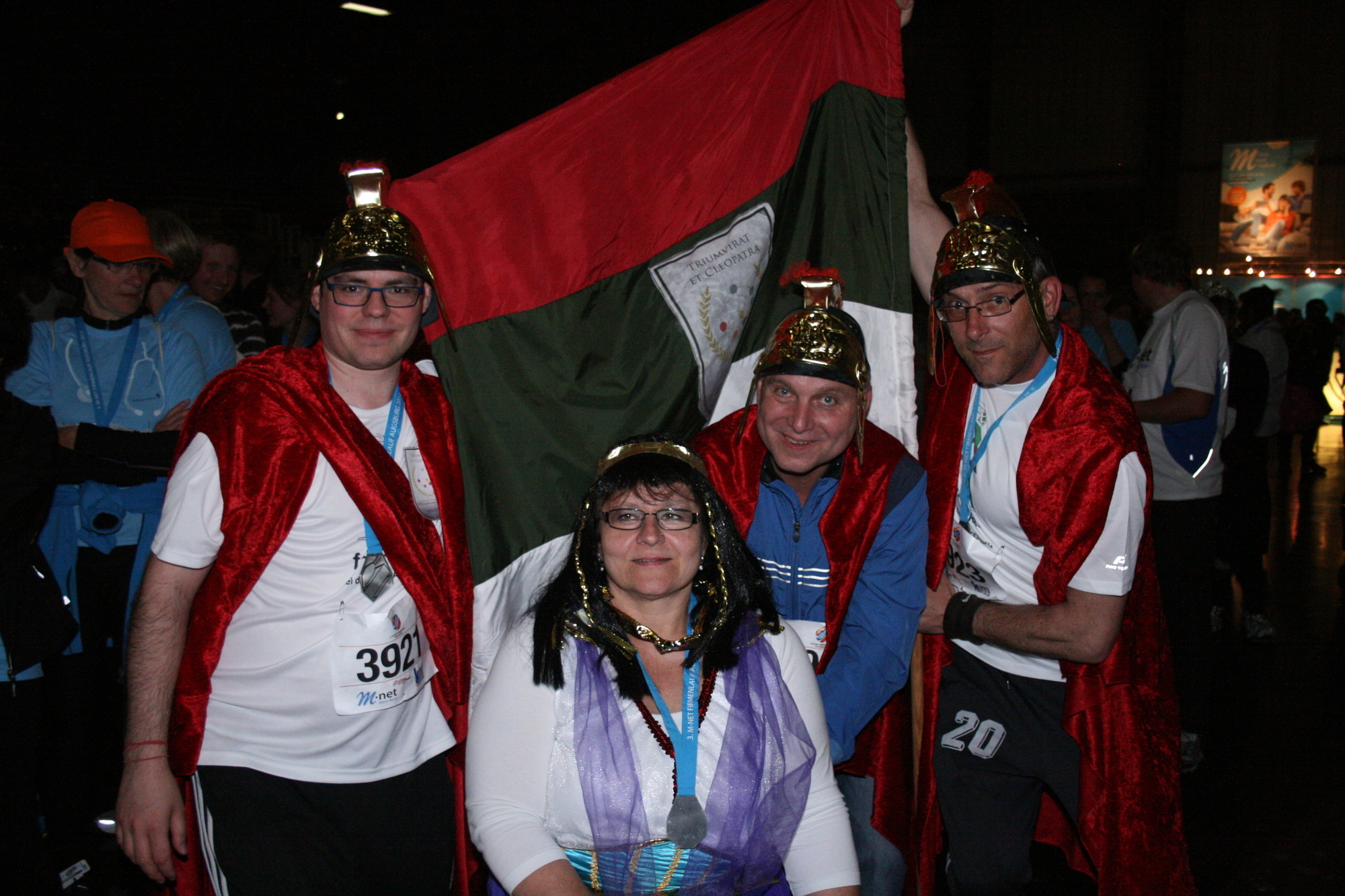 Sofie Heidenheimer, Thomas Reheis, Sebastian Kränzle und Tino Mäding. Foto: B4B SCHWABEN