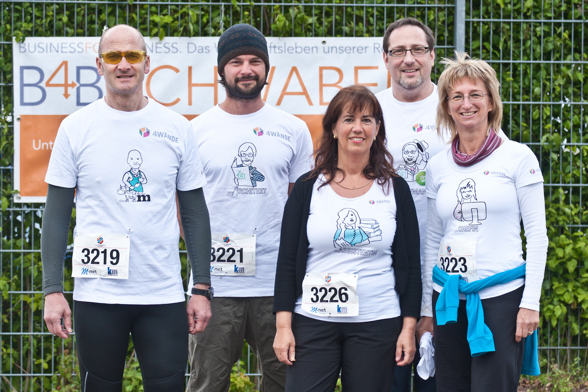 3. M-net Firmenlauf: Impressionen von Läufern & Teams. Foto: B4B SCHWABEN