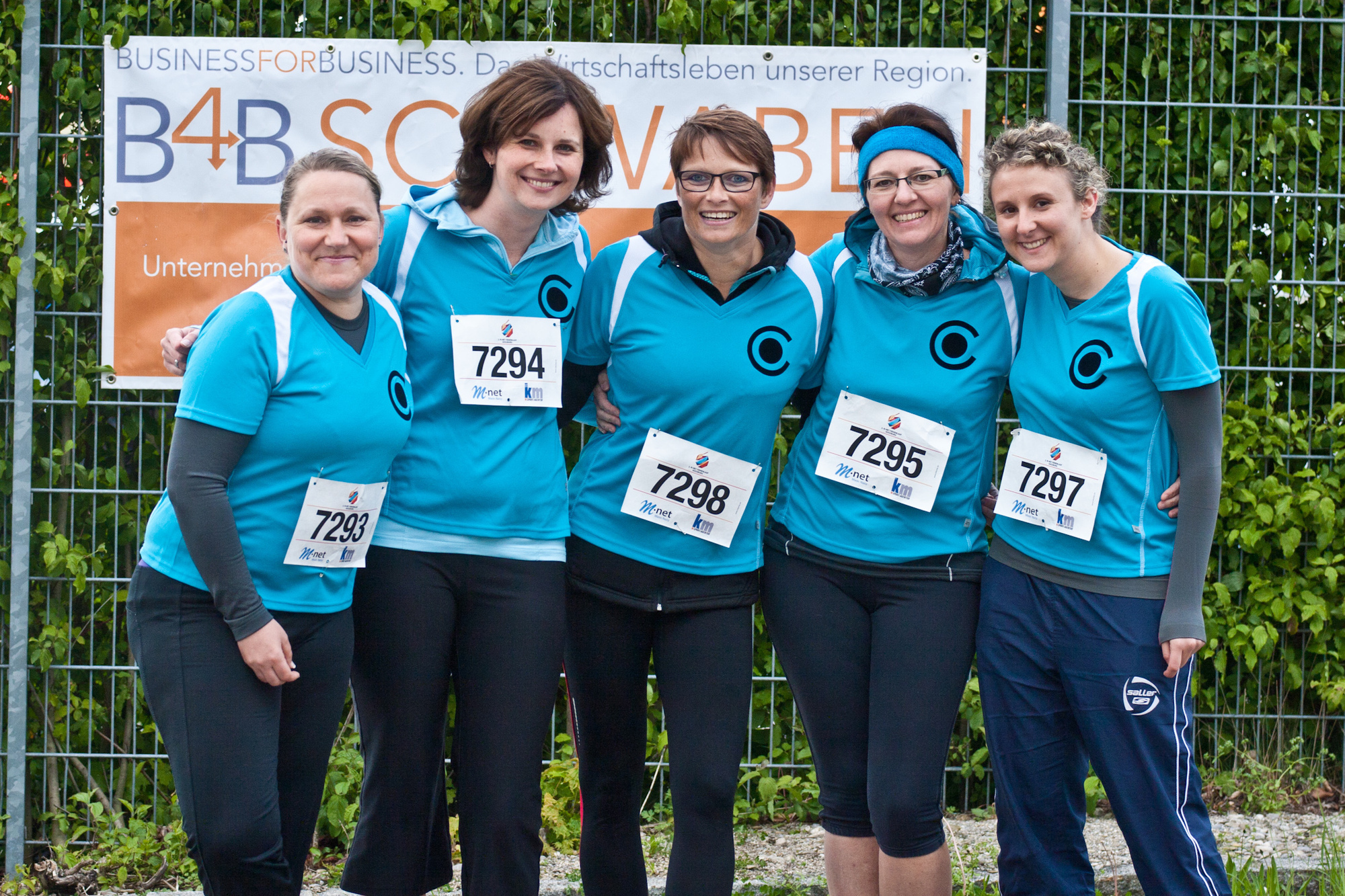 3. M-net Firmenlauf: Impressionen von Läufern & Teams. Foto: B4B SCHWABEN