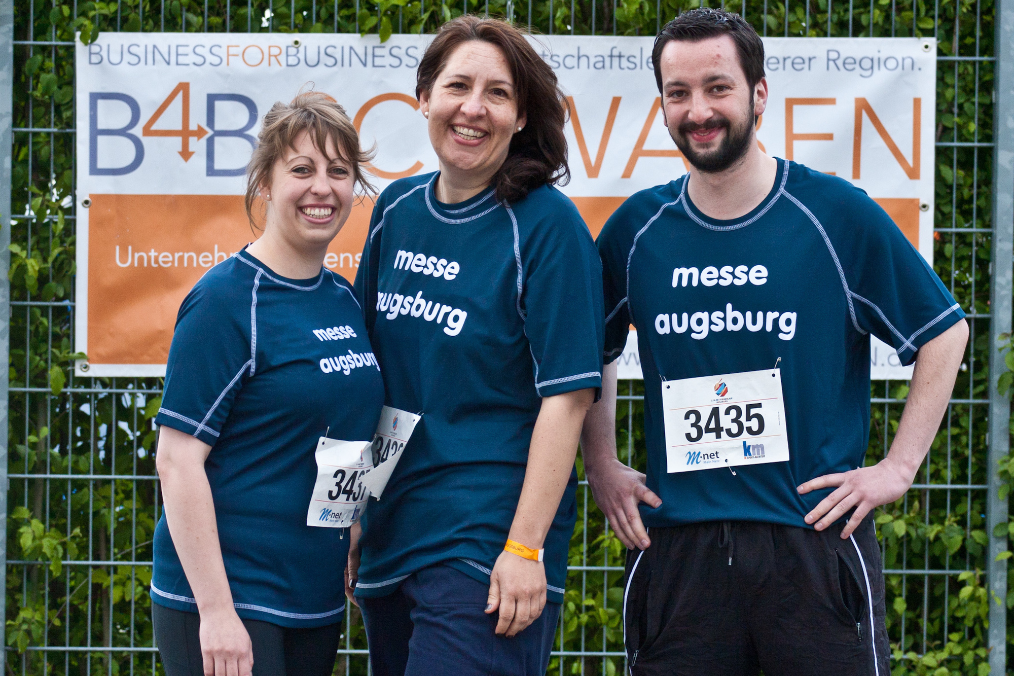 3. M-net Firmenlauf: Impressionen von Läufern & Teams. Foto: B4B SCHWABEN