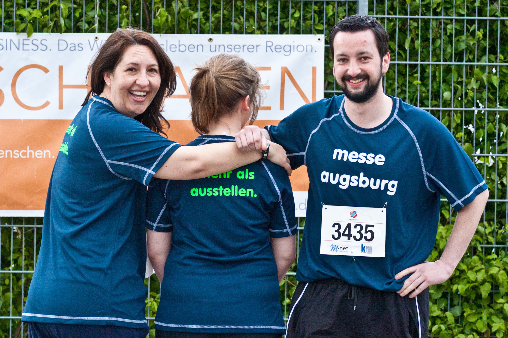3. M-net Firmenlauf: Impressionen von Läufern & Teams. Foto: B4B SCHWABEN