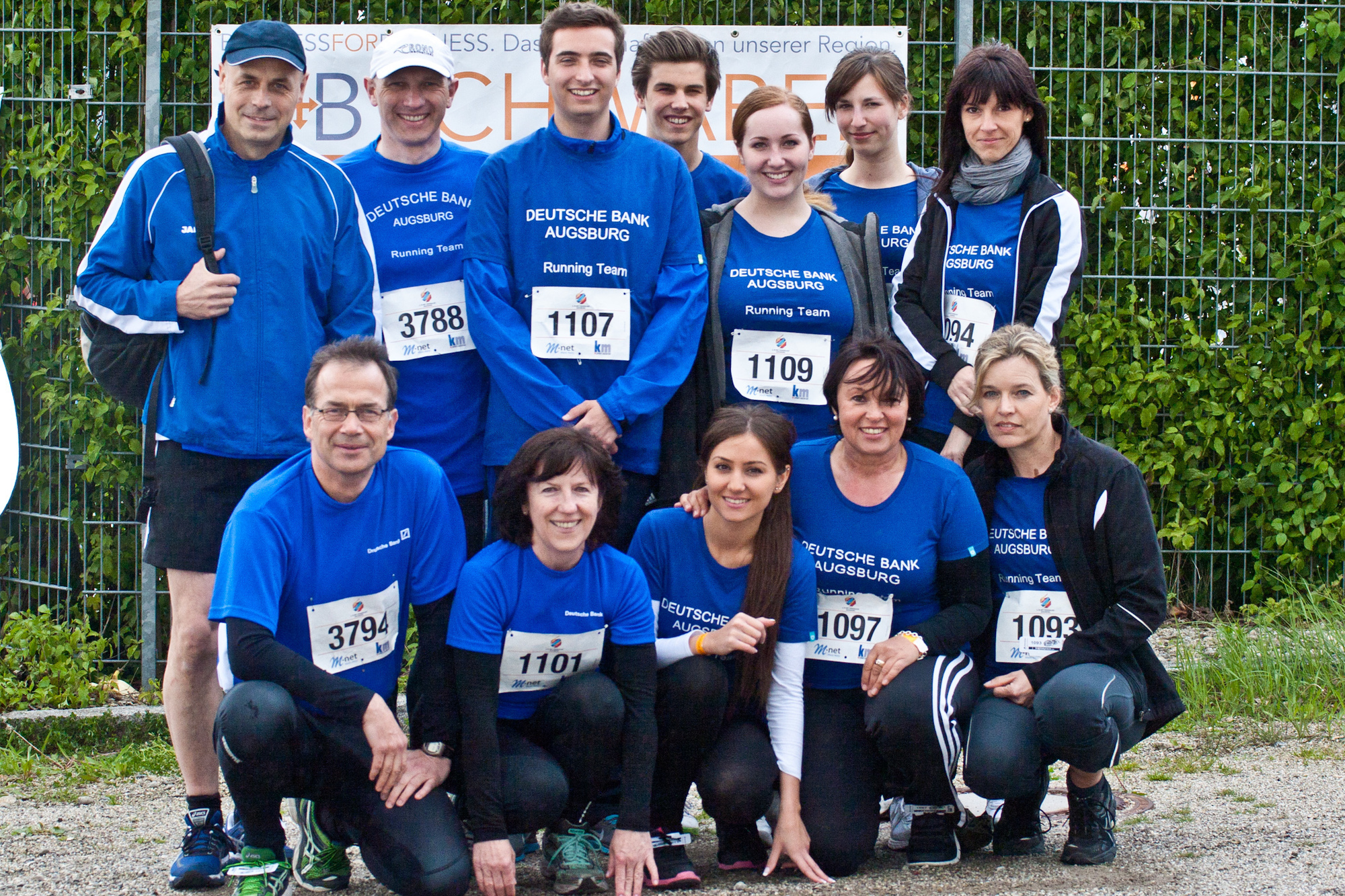 3. M-net Firmenlauf: Impressionen von Läufern & Teams. Foto: B4B SCHWABEN