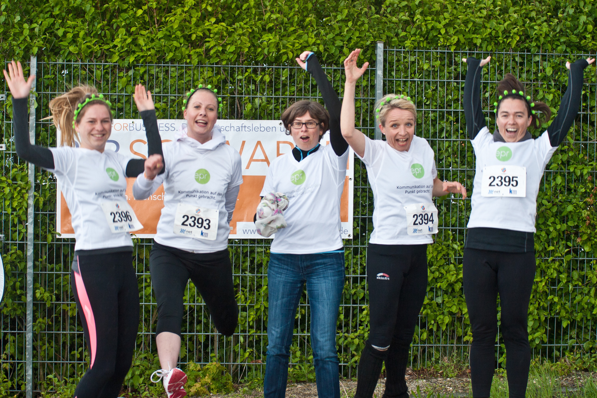 3. M-net Firmenlauf: Impressionen von Läufern & Teams. Foto: B4B SCHWABEN