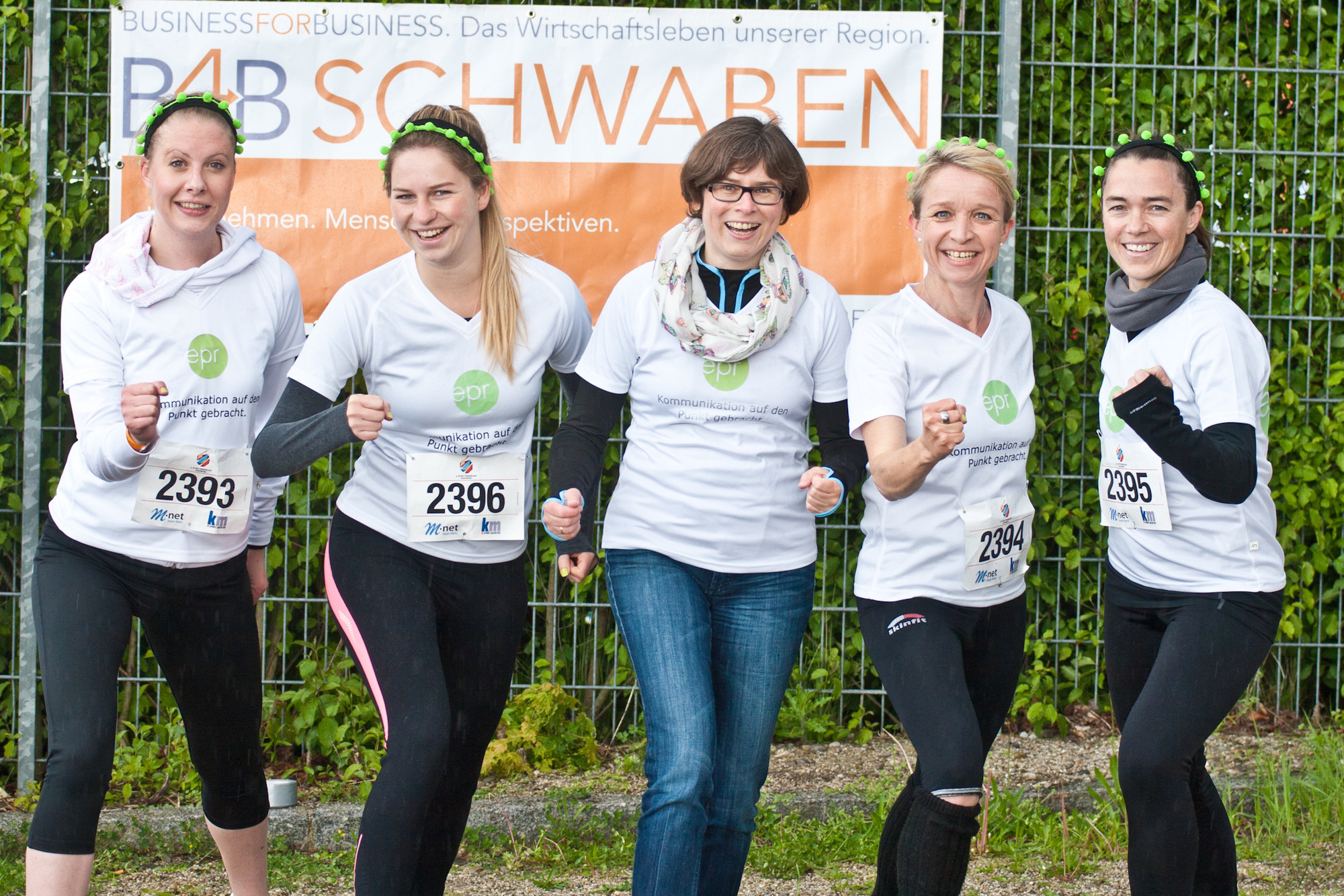 3. M-net Firmenlauf: Impressionen von Läufern & Teams. Foto: B4B SCHWABEN