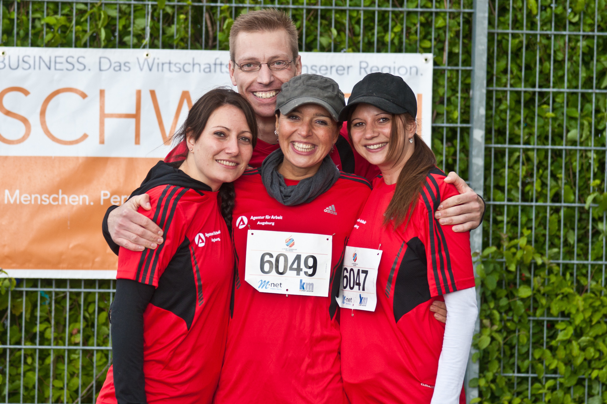 3. M-net Firmenlauf: Impressionen von Läufern & Teams. Foto: B4B SCHWABEN