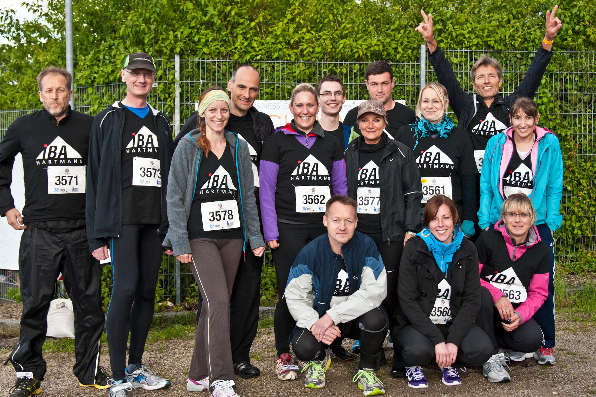 3. M-net Firmenlauf: Impressionen von Läufern & Teams. Foto: B4B SCHWABEN