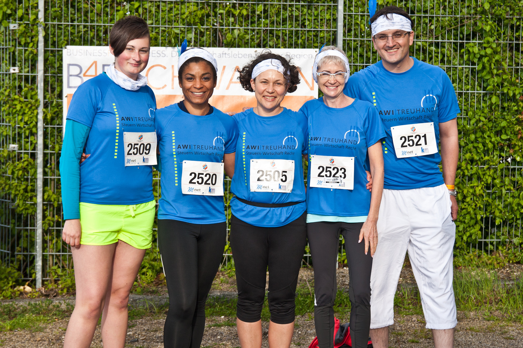 3. M-net Firmenlauf: Impressionen von Läufern & Teams. Foto: B4B SCHWABEN