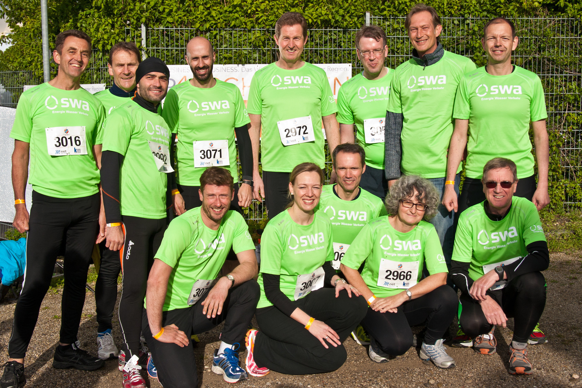 3. M-net Firmenlauf: Impressionen von Läufern & Teams. Foto: B4B SCHWABEN