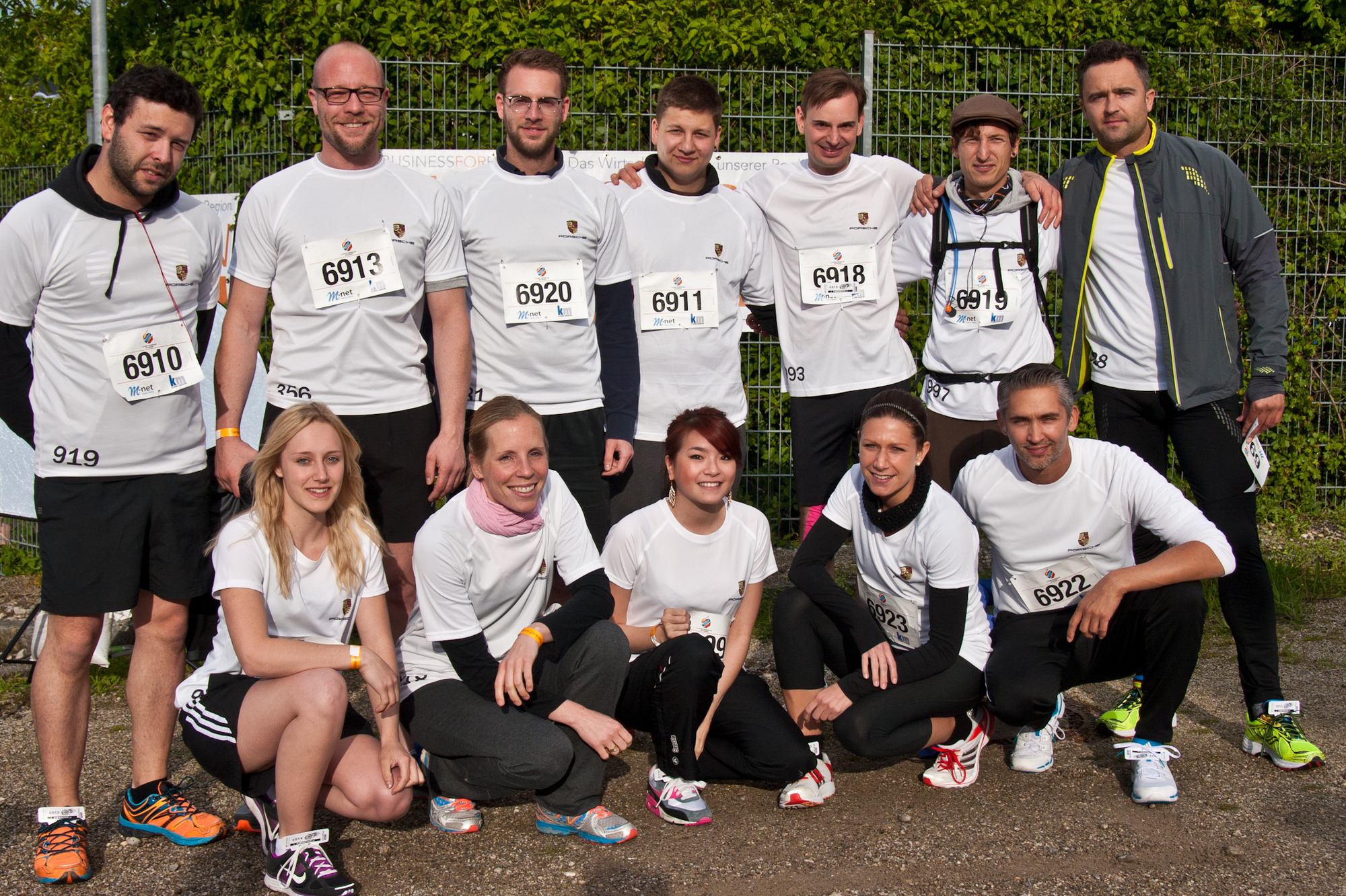 3. M-net Firmenlauf: Impressionen von Läufern & Teams. Foto: B4B SCHWABEN