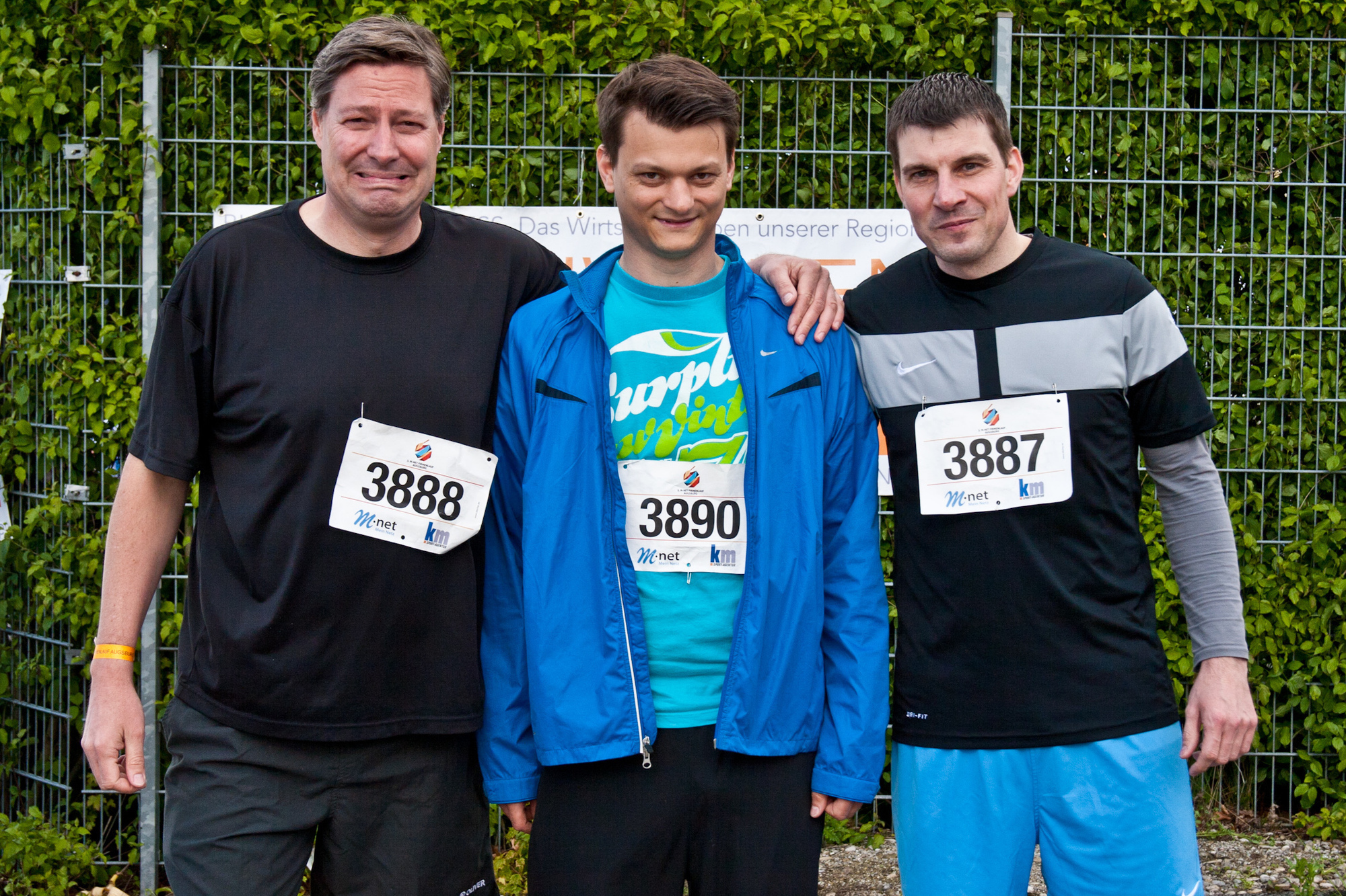 3. M-net Firmenlauf: Impressionen von Läufern & Teams. Foto: B4B SCHWABEN