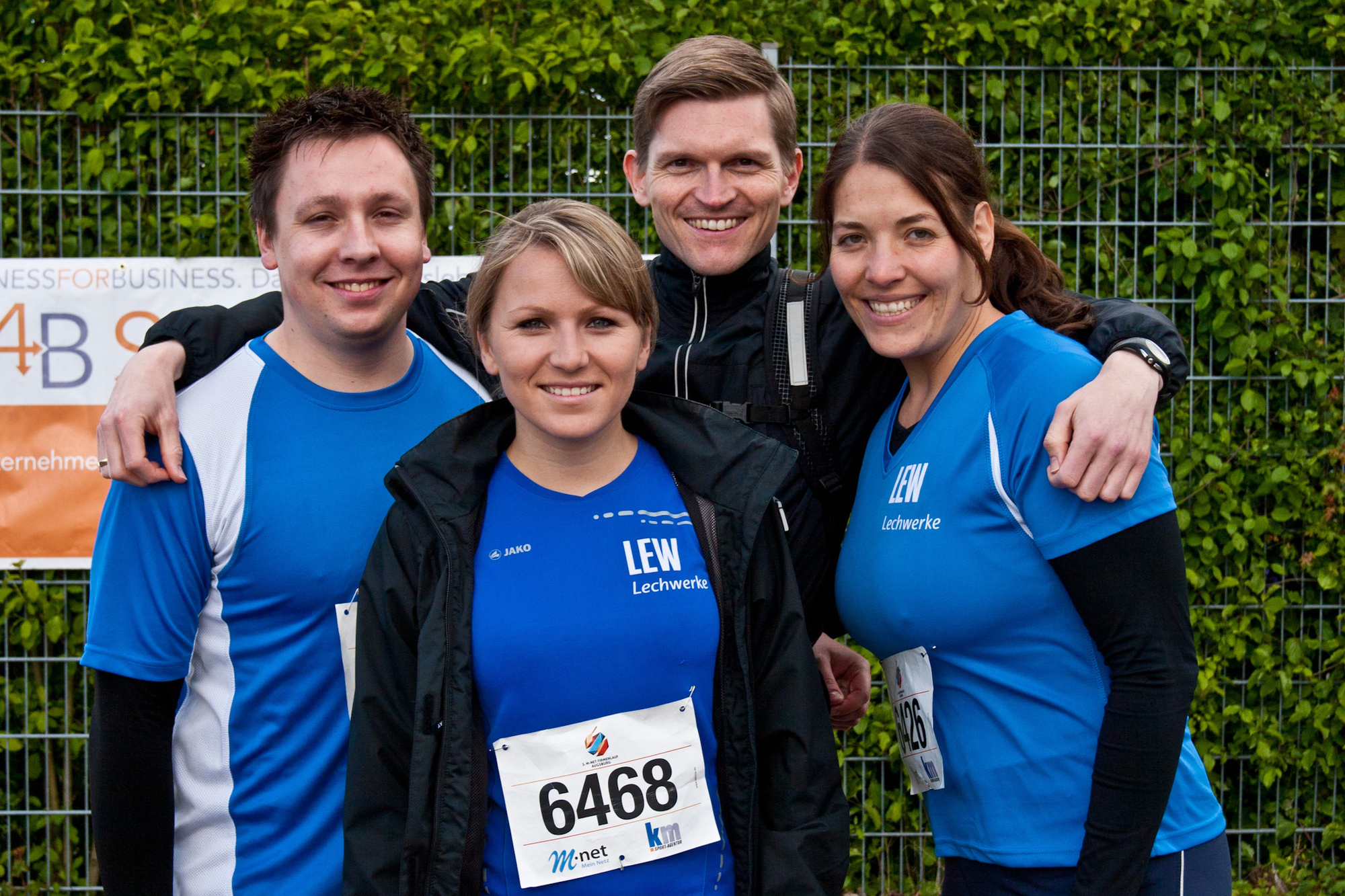 3. M-net Firmenlauf: Impressionen von Läufern & Teams. Foto: B4B SCHWABEN