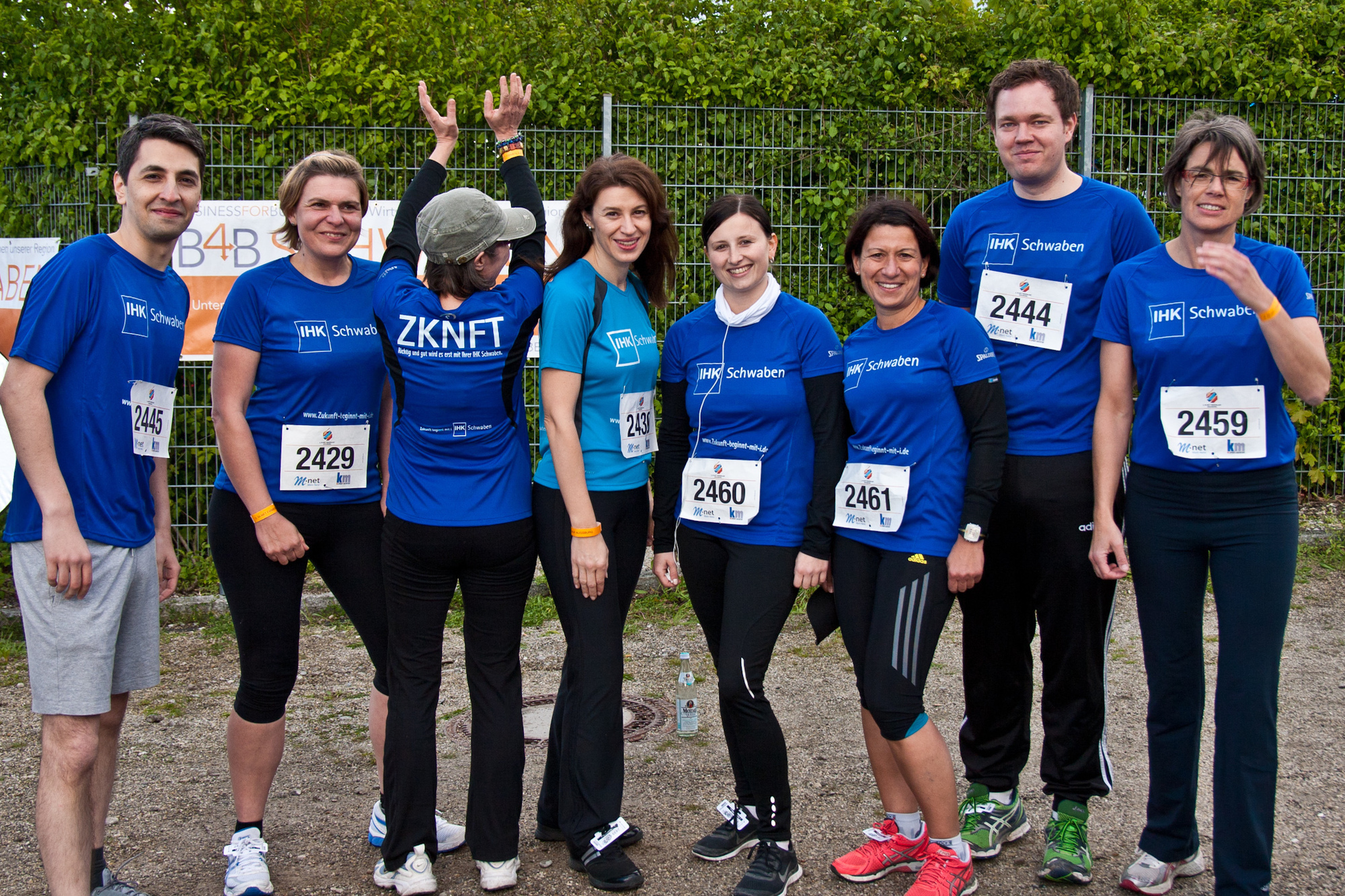 3. M-net Firmenlauf: Impressionen von Läufern & Teams. Foto: B4B SCHWABEN