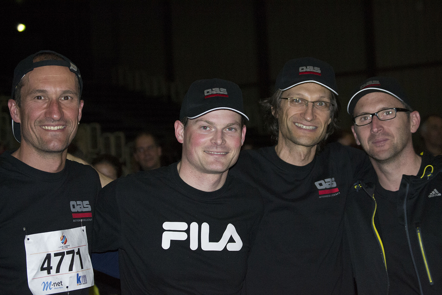 3. M-net Firmenlauf: Die Siegerehrung. Fotos: B4B SCHWABEN
