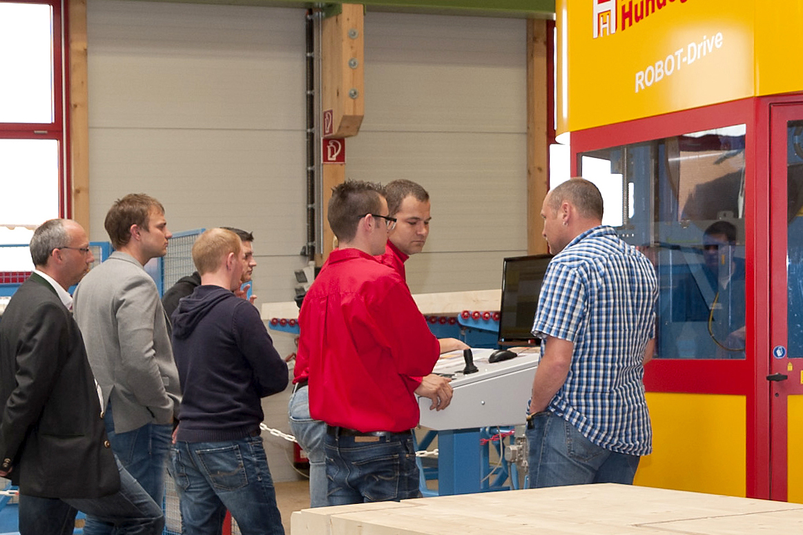 Hundegger Innovationstage 2014. Foto: Hans Hundegger Maschinenbau GmbH