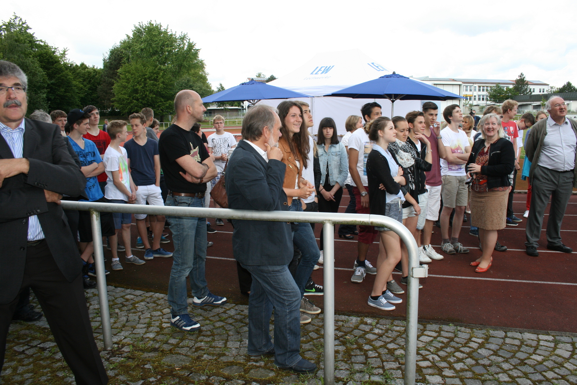 Offizielle Inbetriebnahme der LEW-Kleinwindanlage in Friedberg. Foto: B4B SCHWABEN