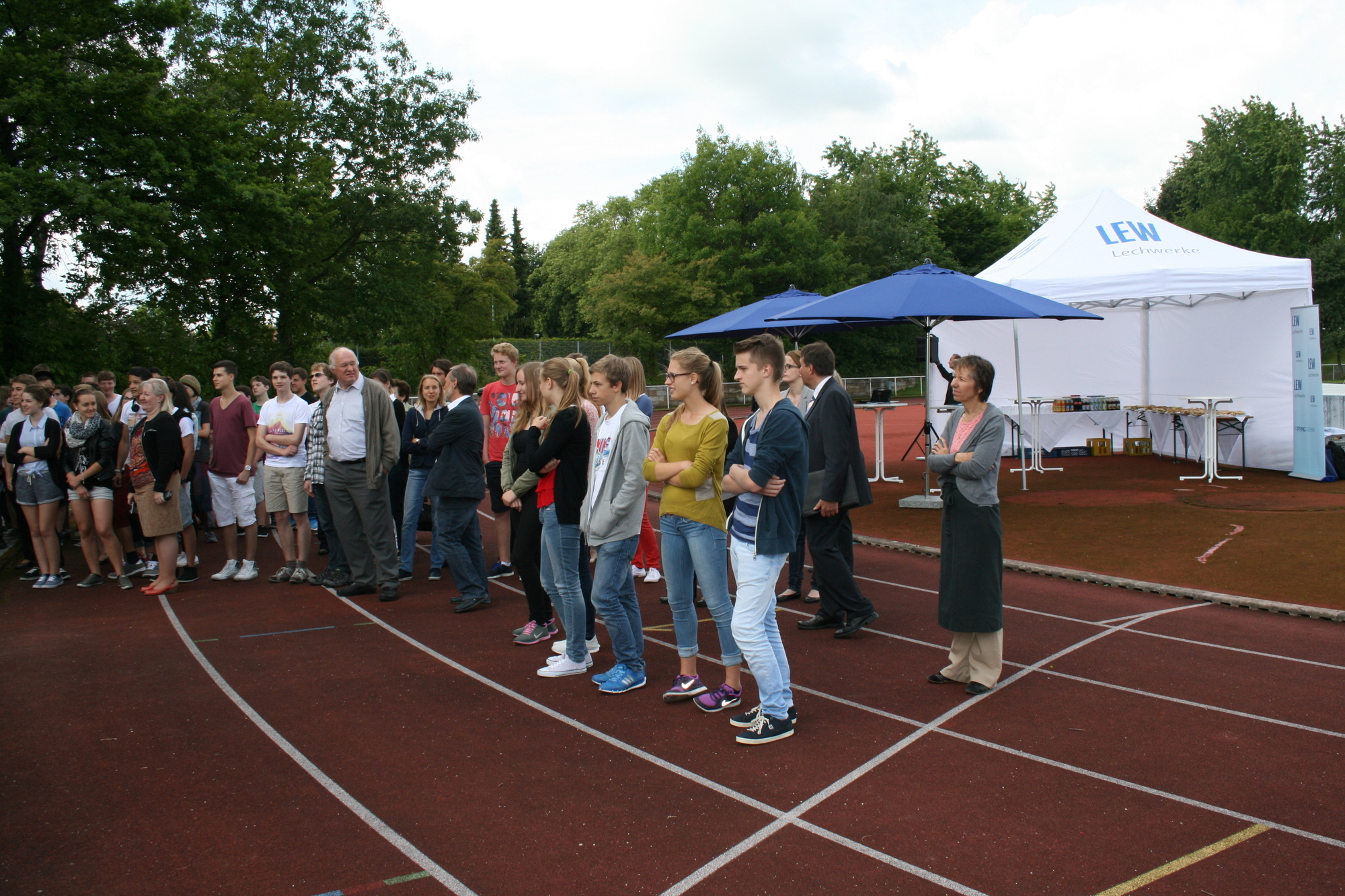 Offizielle Inbetriebnahme der LEW-Kleinwindanlage in Friedberg. Foto: B4B SCHWABEN