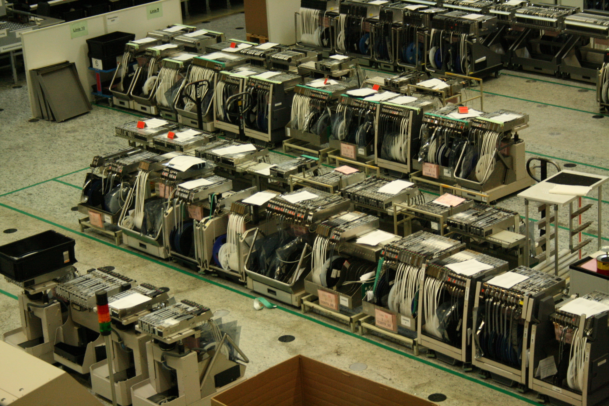 Fujitsu zeigt seine einzige PC-Fertigung, die es in Deutschland noch gibt. Foto: B4B SCHWABEN