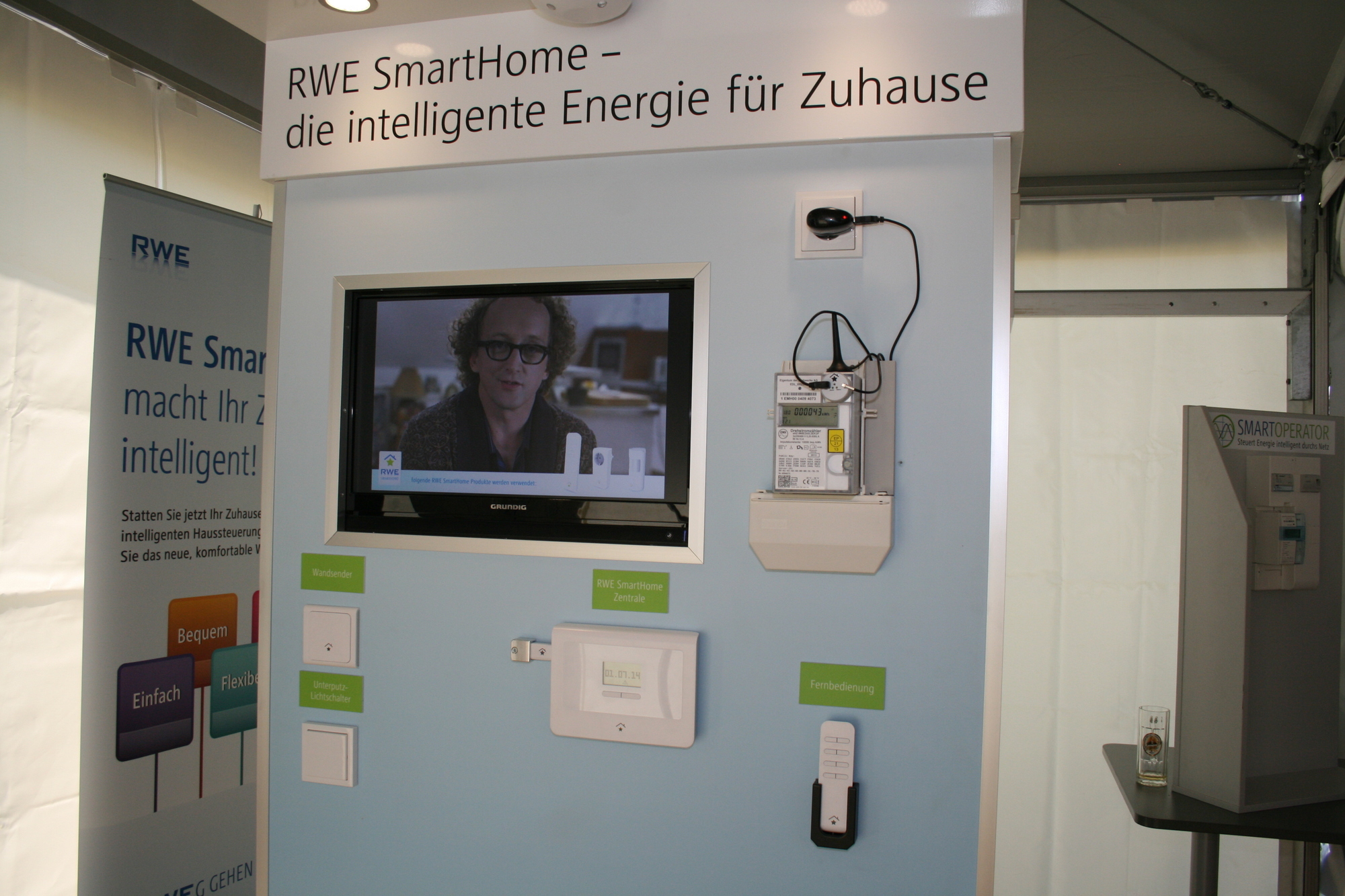 LEW und RWE drücken den Startknopf für eine neue intelligente Zukunft der Stromversorgung. Foto: B4B SCHWABEN