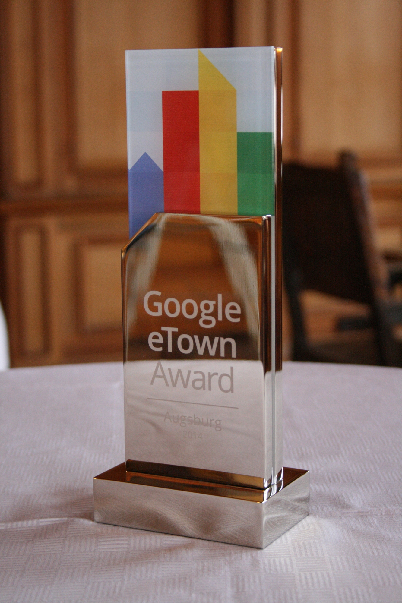 Augsburg wurde mit dem Google eTown-Award ausgezeichnet. Foto: B4B SCHWABEN
