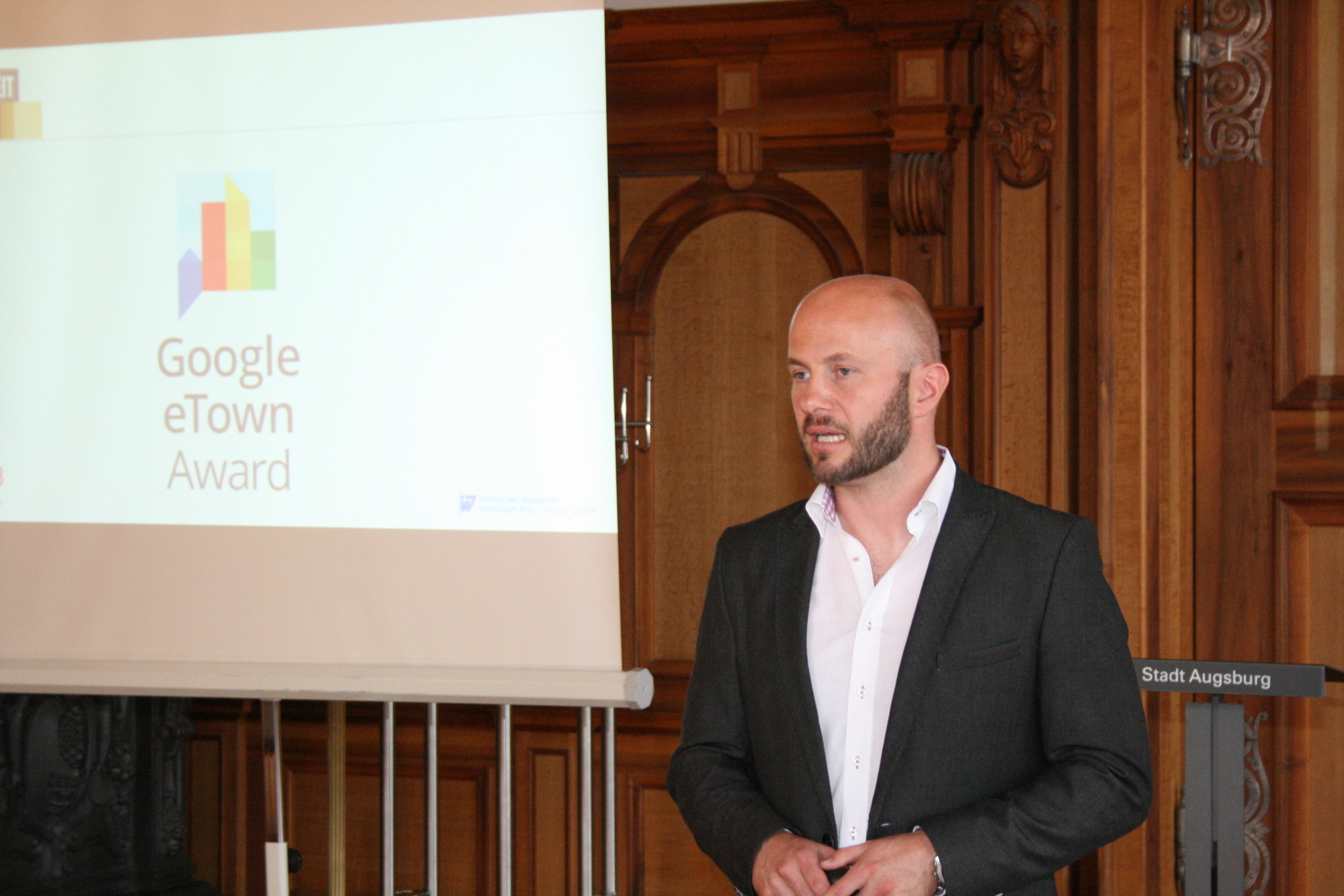 Augsburg wurde mit dem Google eTown-Award ausgezeichnet. Foto: B4B SCHWABEN