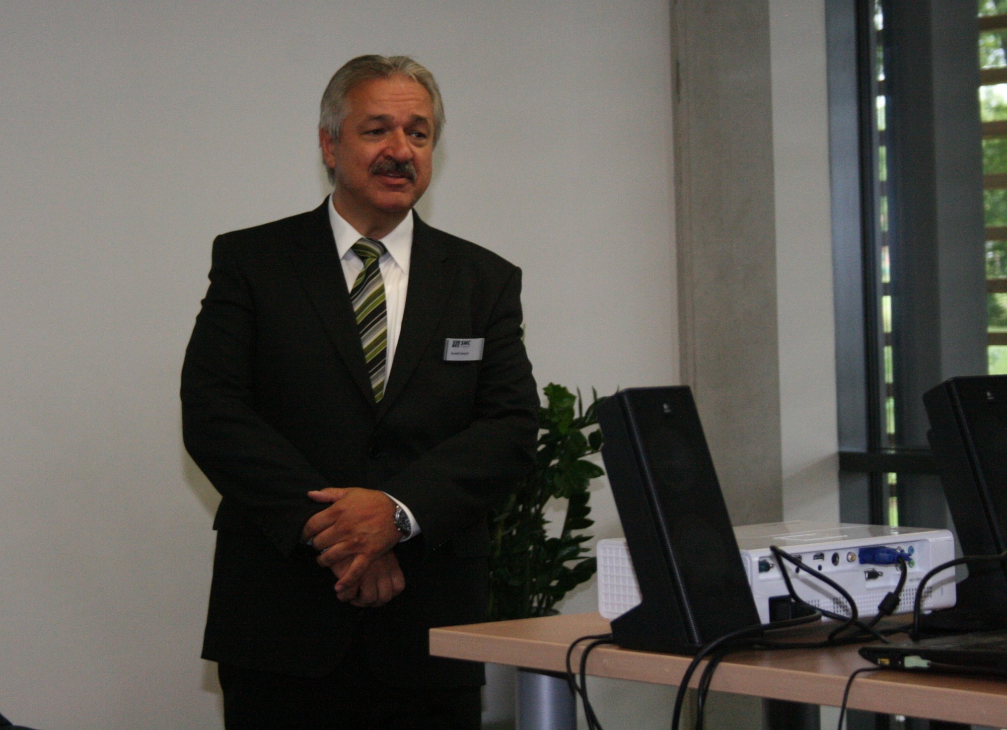 „SMC Insight 2014“: IT-Spezialist gibt Einblicke in sein Unternehmen. Foto: B4B SCHWABEN