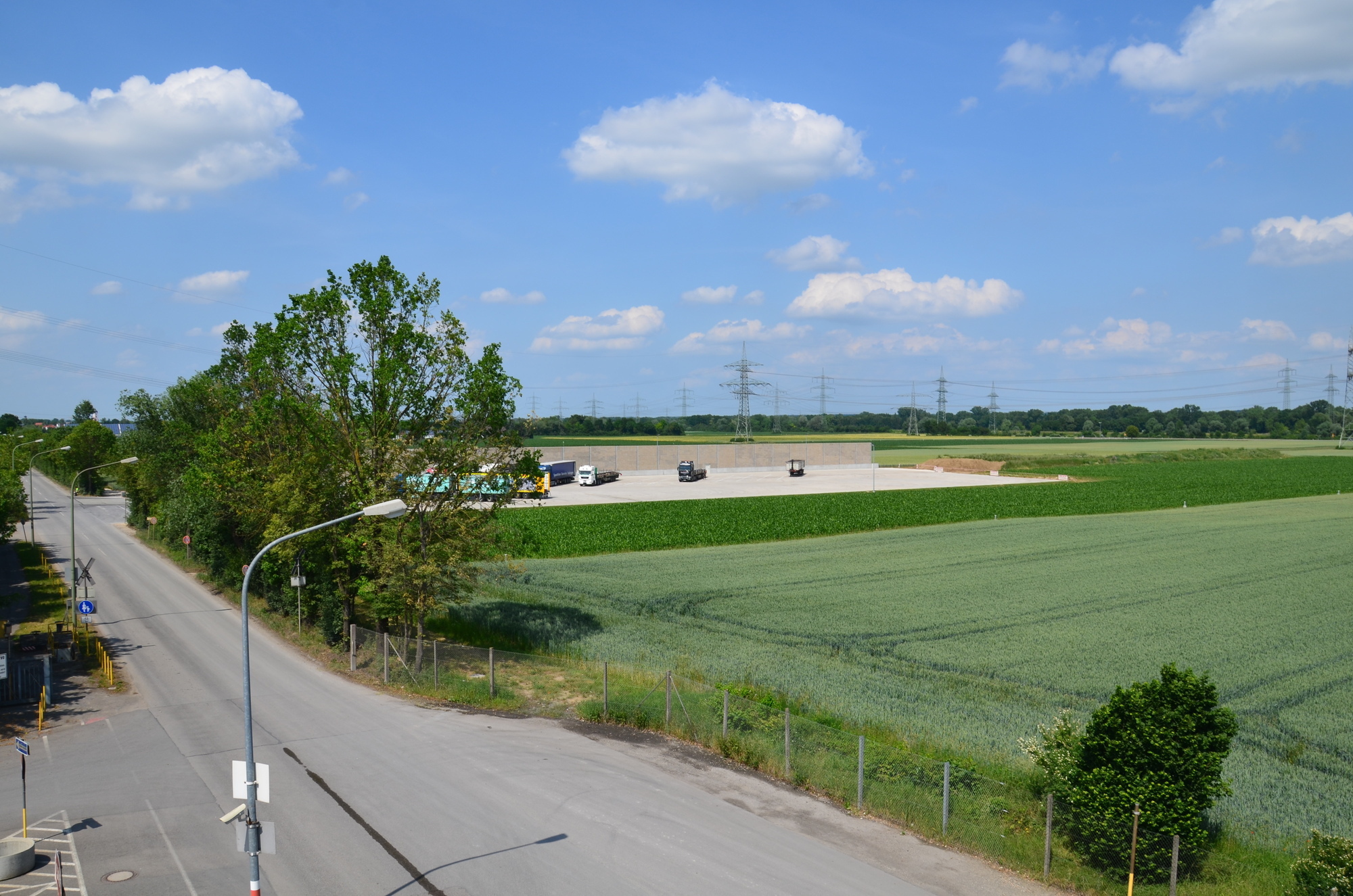 Feierliche Eröffnung des neuen LKW-Parkplatz der LSW. Foto: Lech-Stahlwerke GmbH