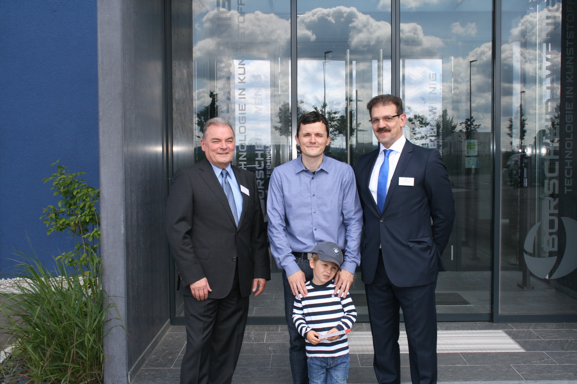 Einweihung der neuen Logistikhalle bei Borscheid + Wenig. Foto: B4B SCHWABEN