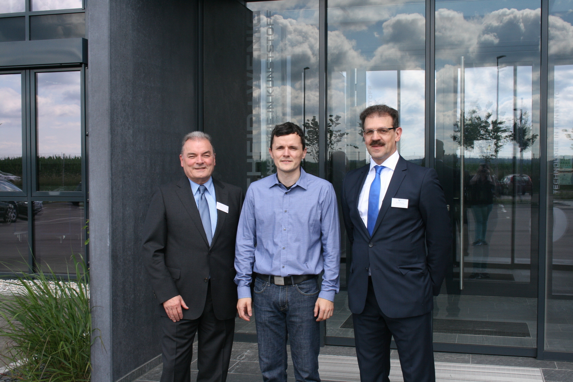 Einweihung der neuen Logistikhalle bei Borscheid + Wenig. Foto: B4B SCHWABEN