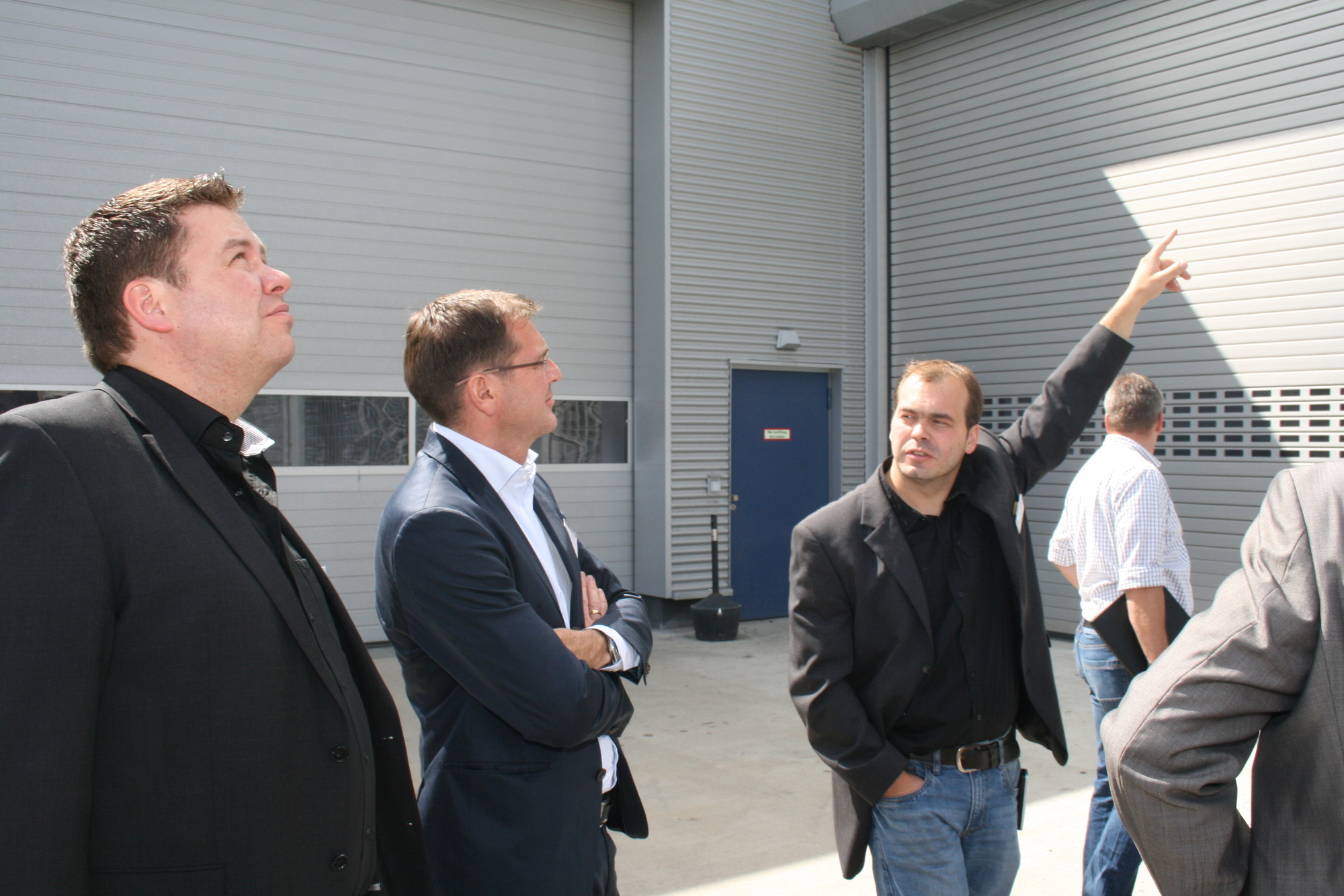 Einweihung der neuen Logistikhalle bei Borscheid + Wenig. Foto: B4B SCHWABEN