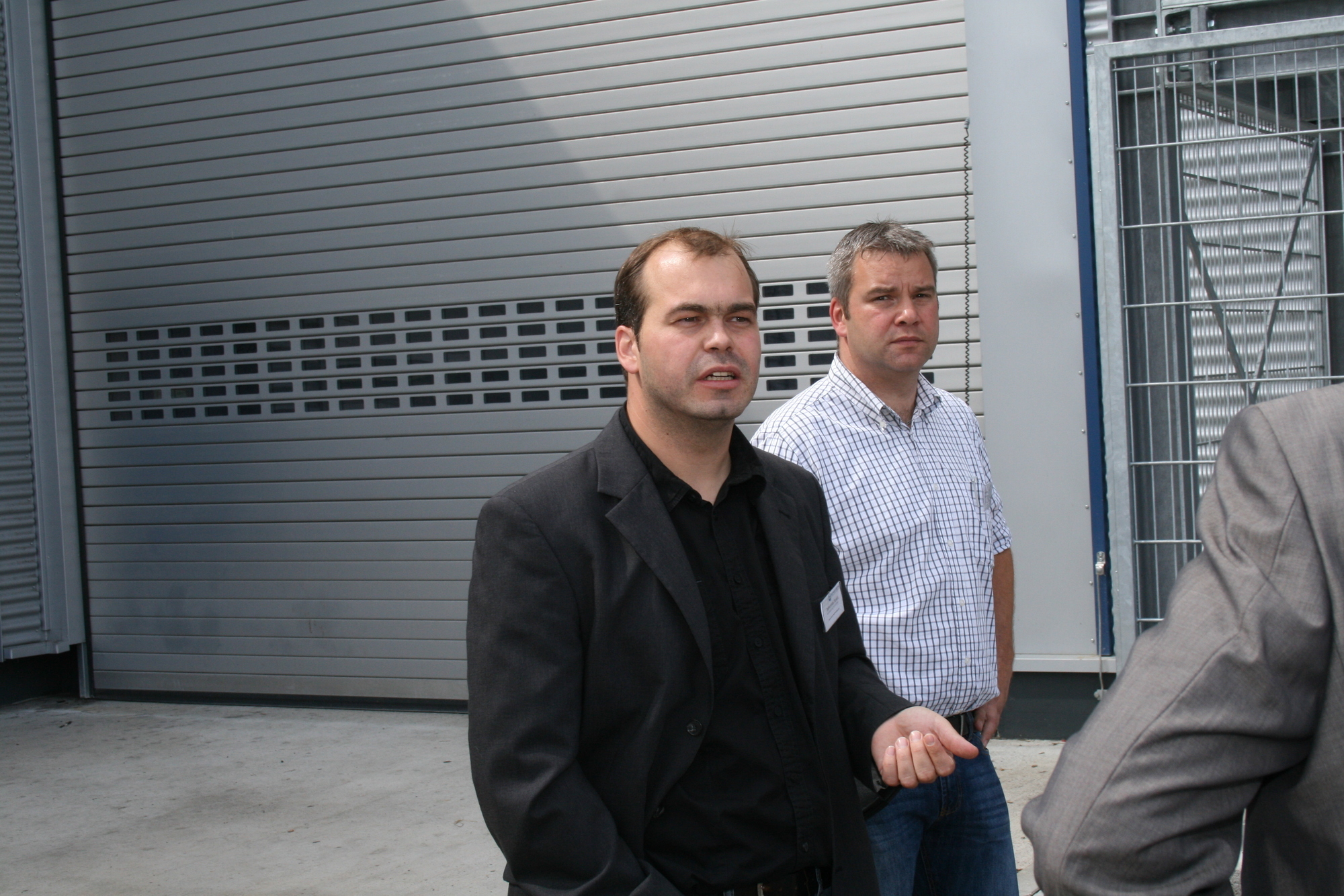 Einweihung der neuen Logistikhalle bei Borscheid + Wenig. Foto: B4B SCHWABEN
