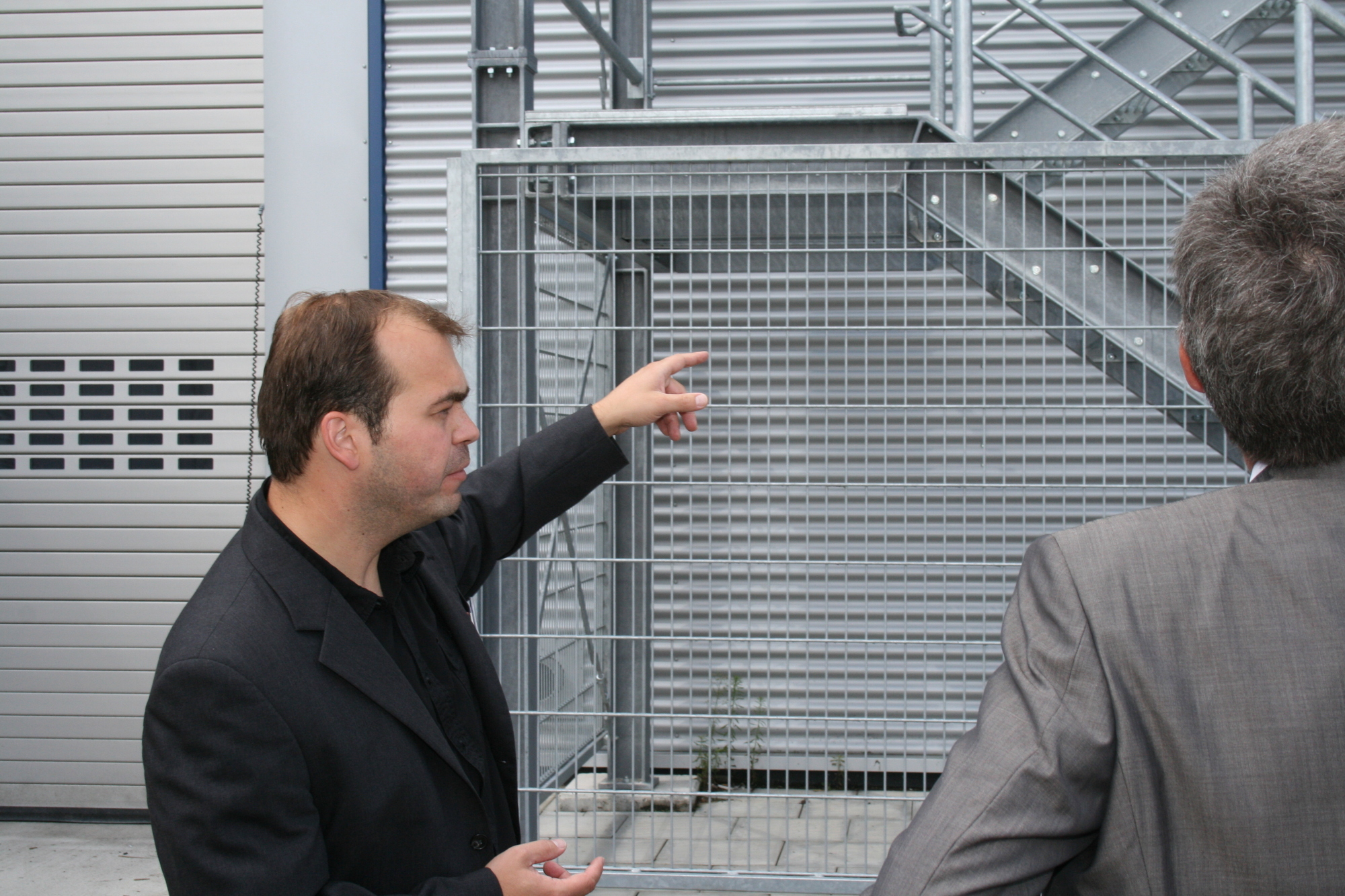 Einweihung der neuen Logistikhalle bei Borscheid + Wenig. Foto: B4B SCHWABEN